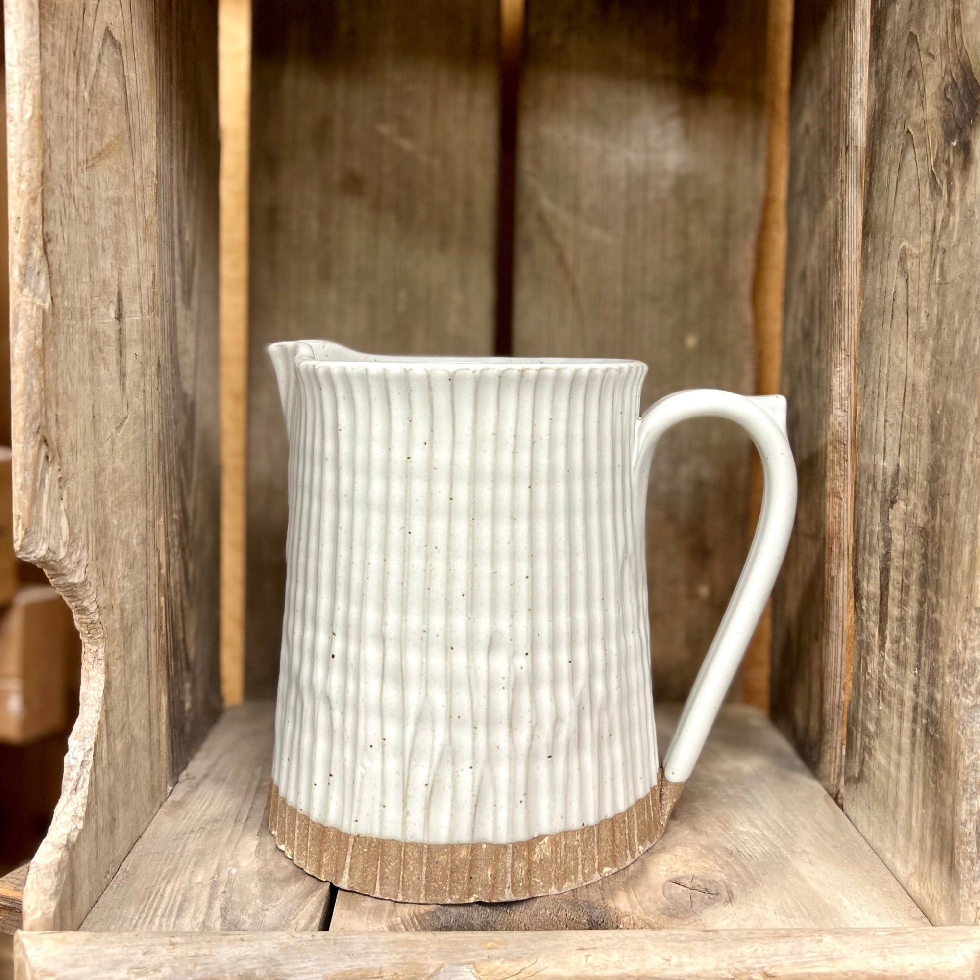 Appalachian Collection Pitcher Large {White Bark}