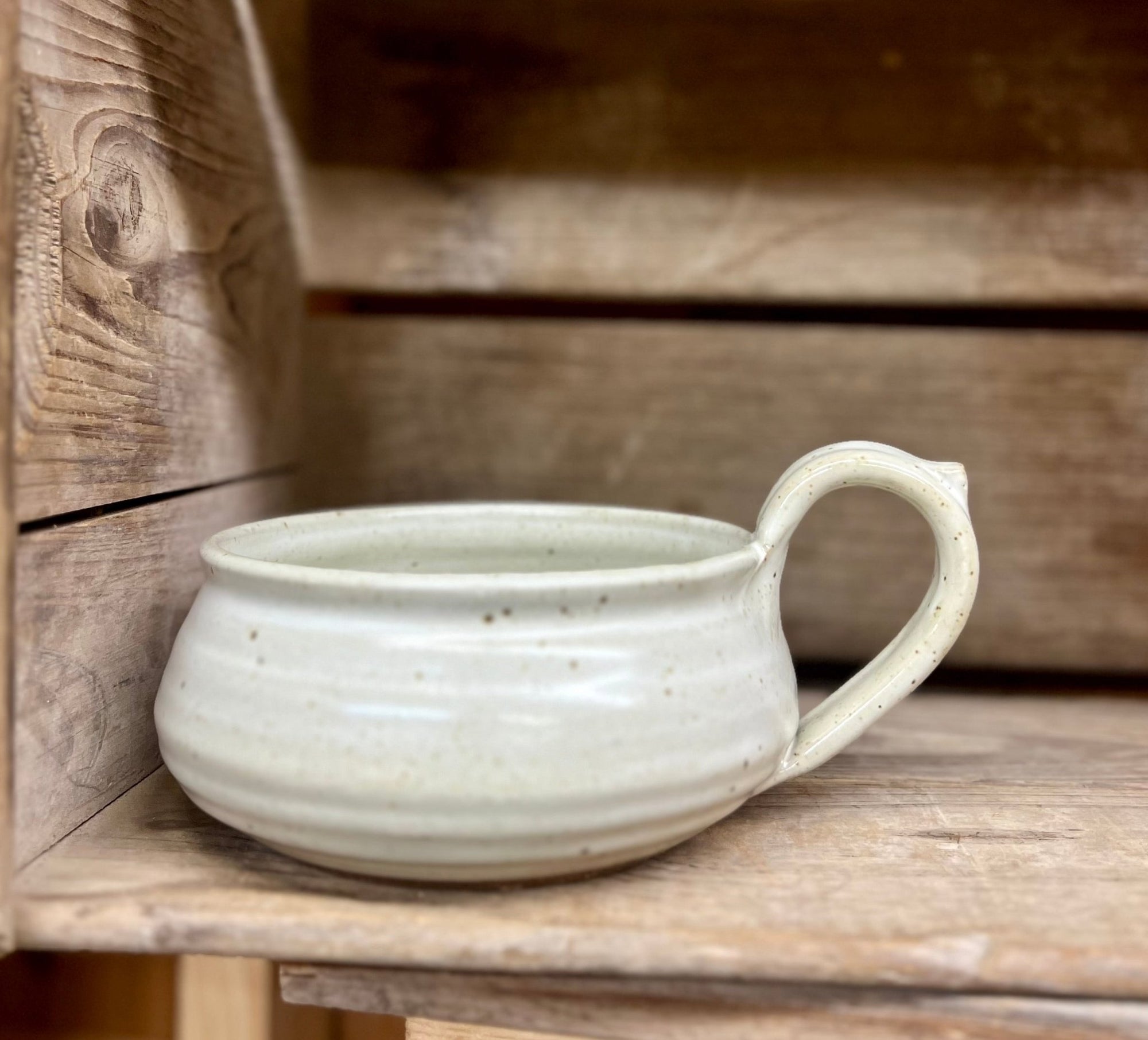 Stackable Soup Mug {Classic White}