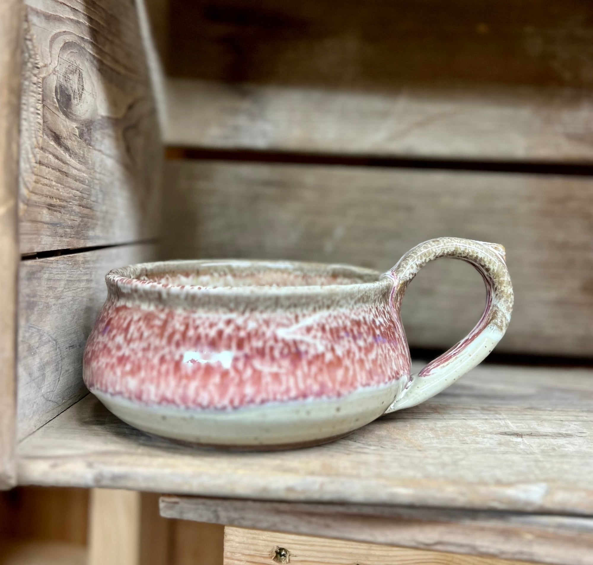 Stackable Soup Mug {White Chocolate Raspberry}