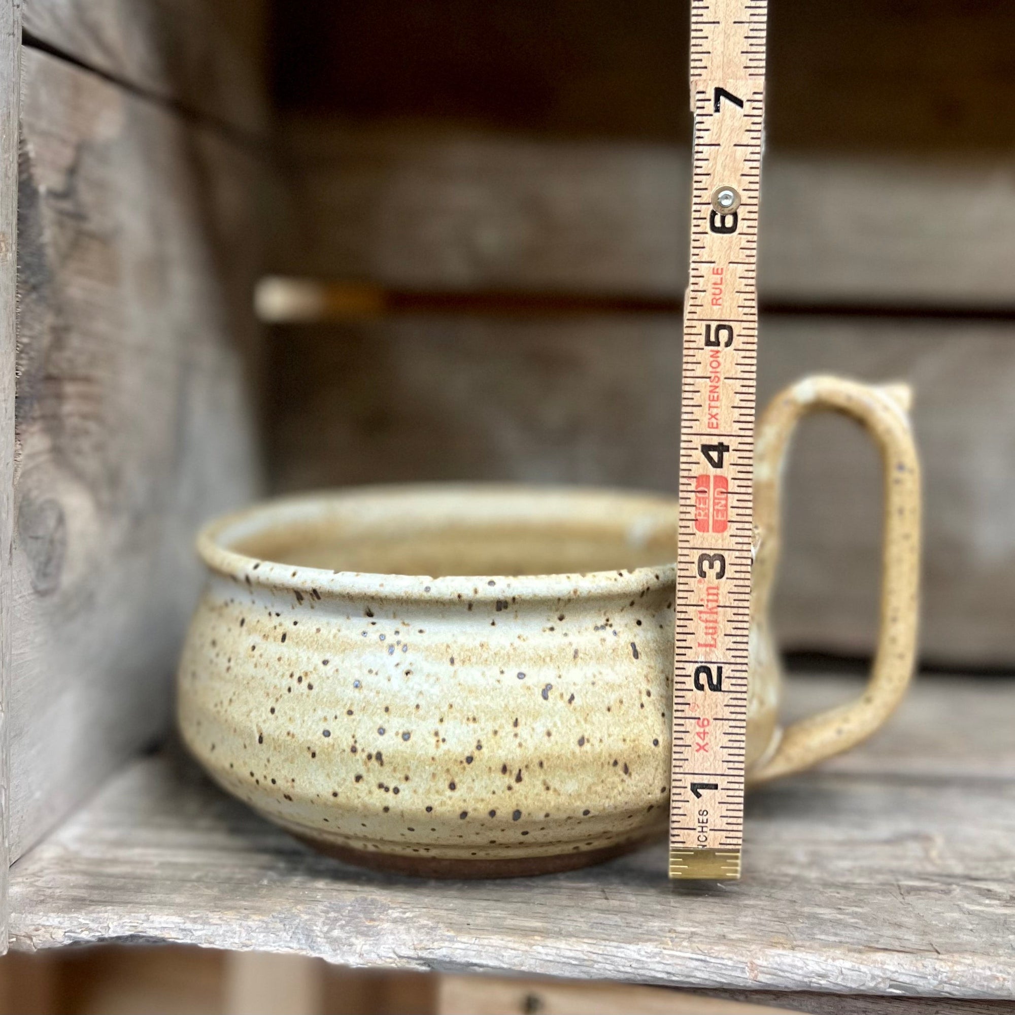 Soup Mug {Speckled Stony}