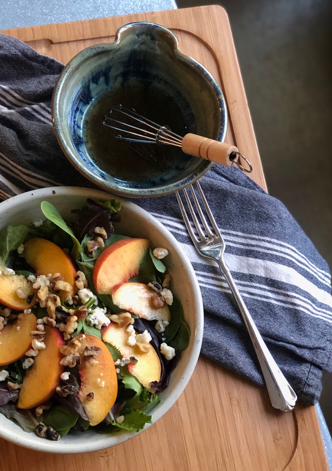 Peachy Salad for Summer!
