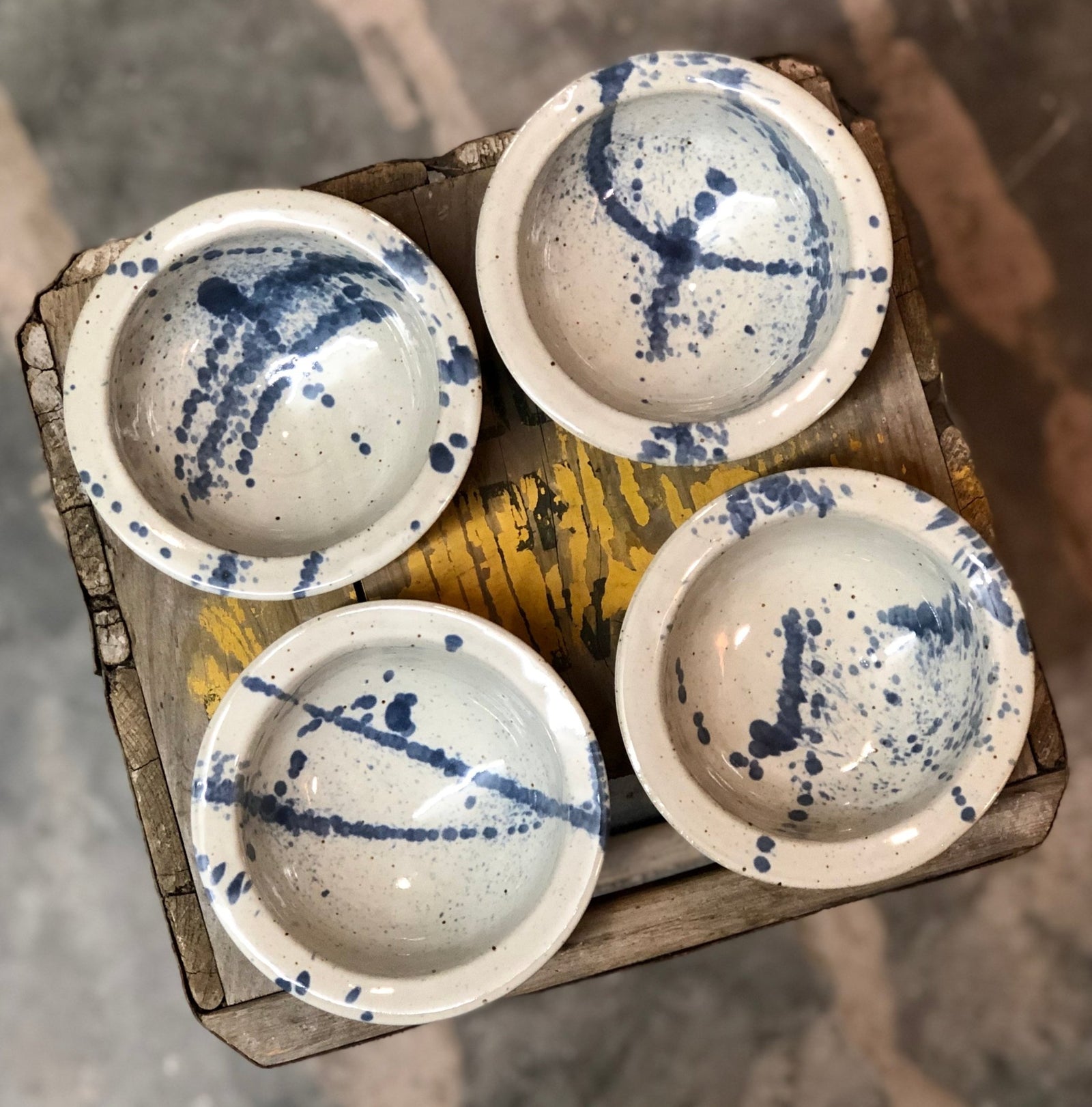 New Splatter Pottery Design