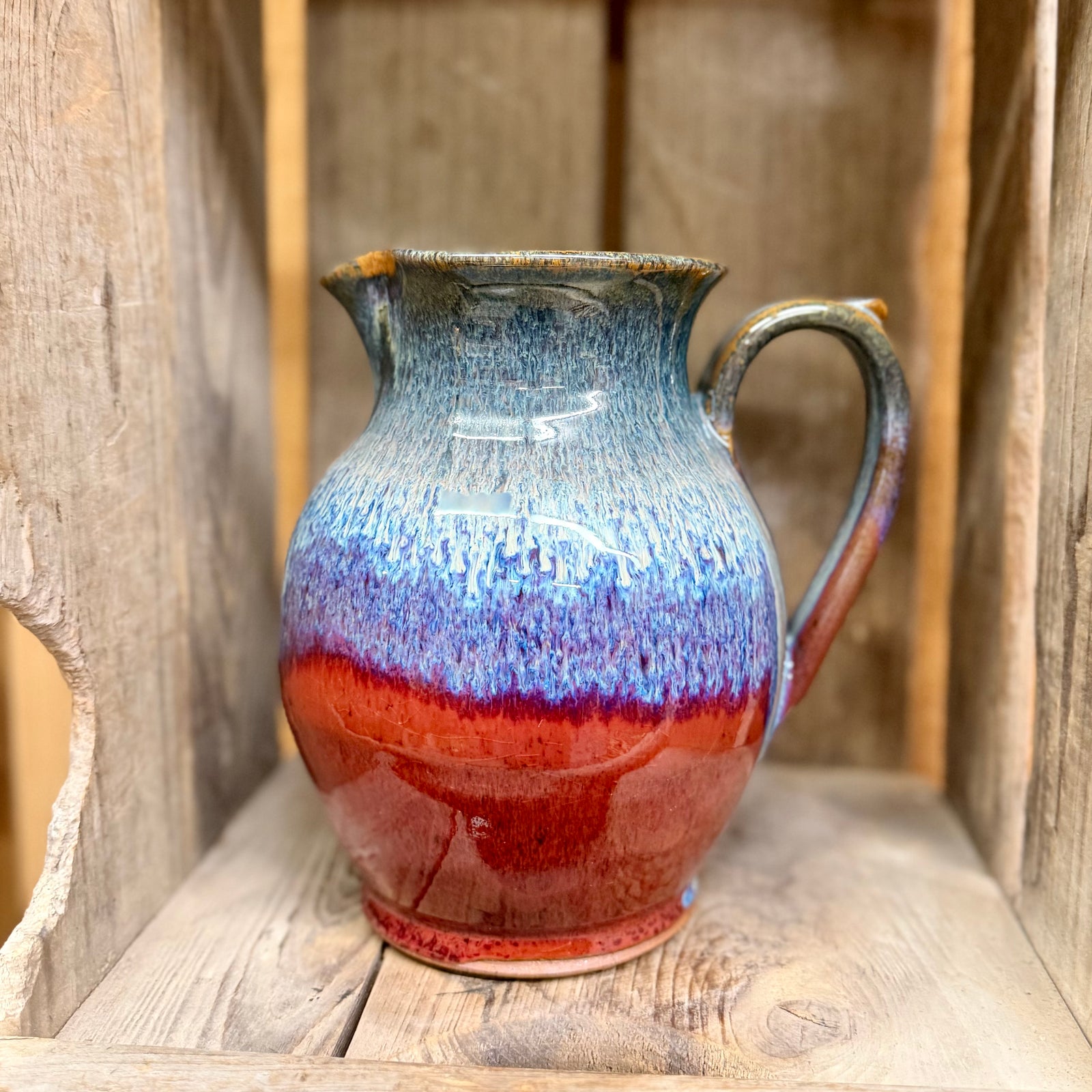 Robert Signature Pitcher {Stormy Mountain}