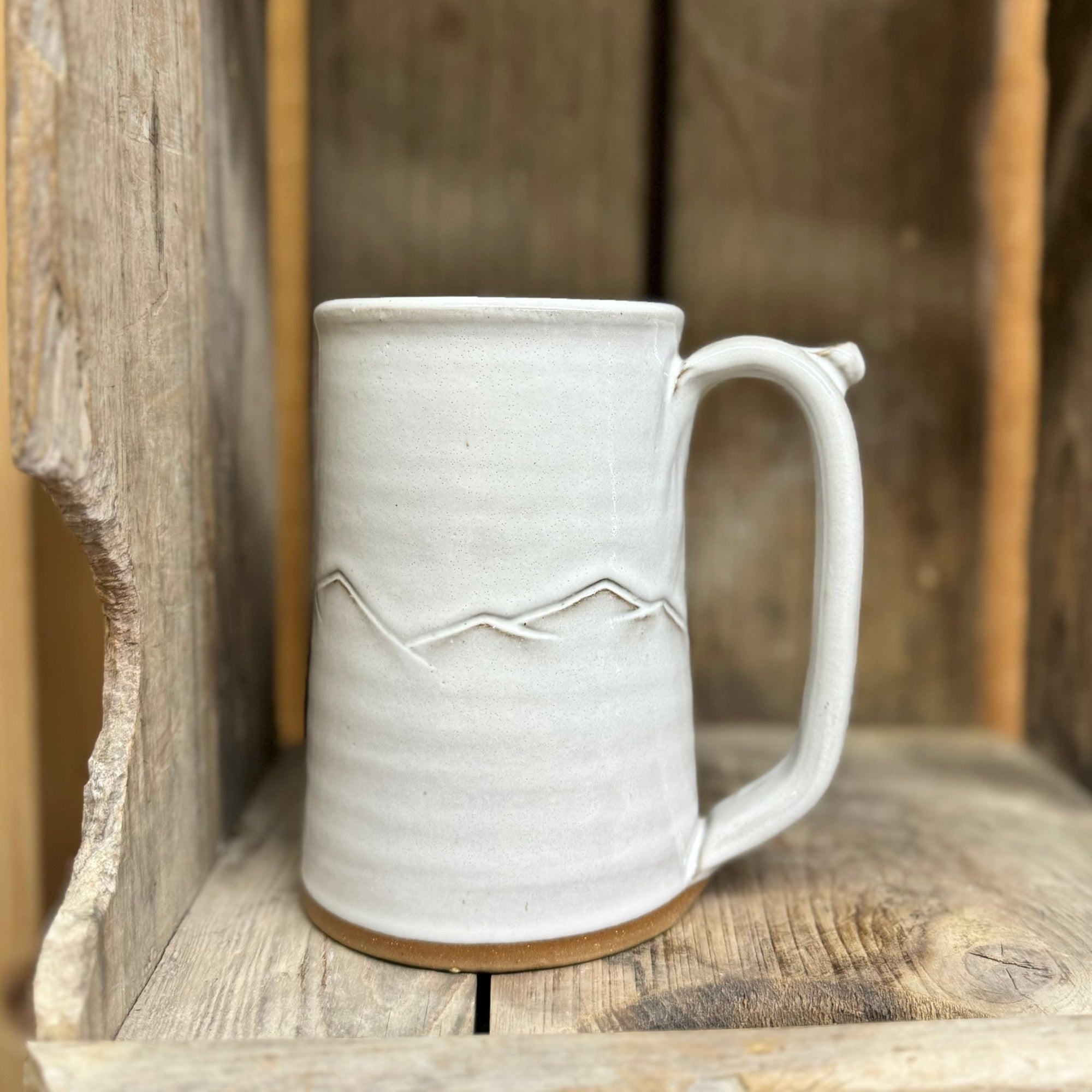 Appalachian Collection Mountain Range Stein {Birch}