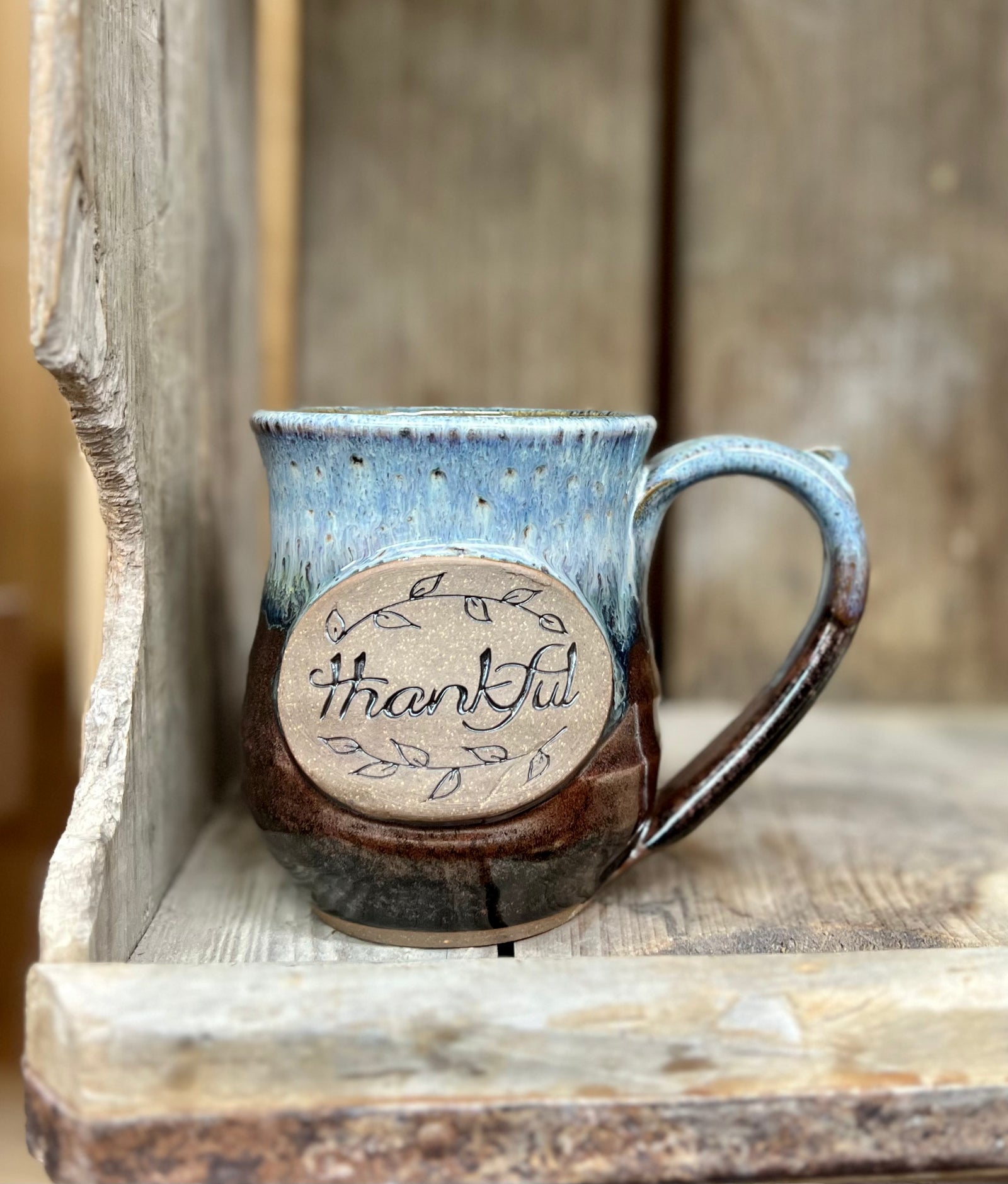 Thankful Mug {Denim}