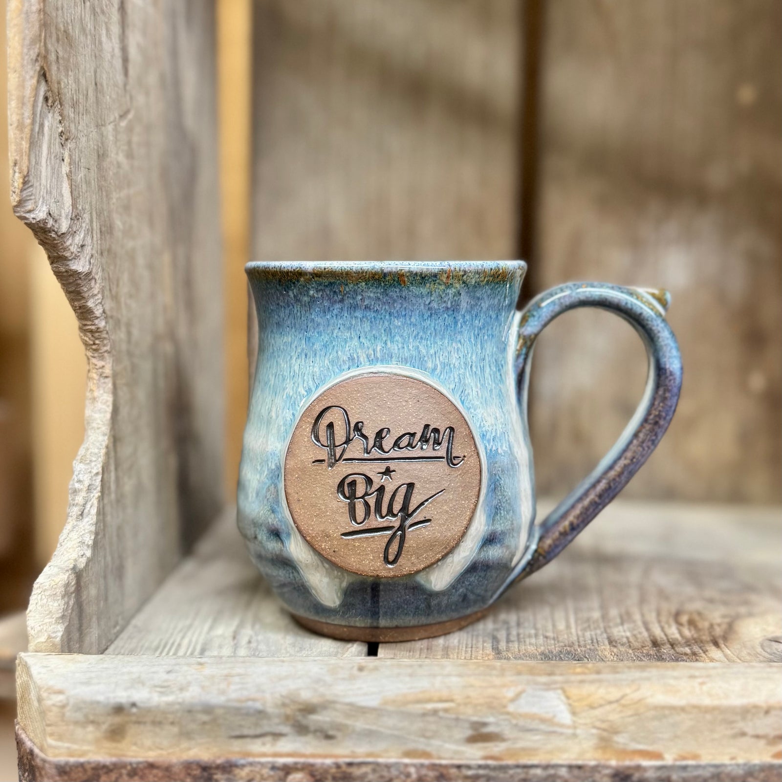 Dream Big Mug {Smoky Blue}