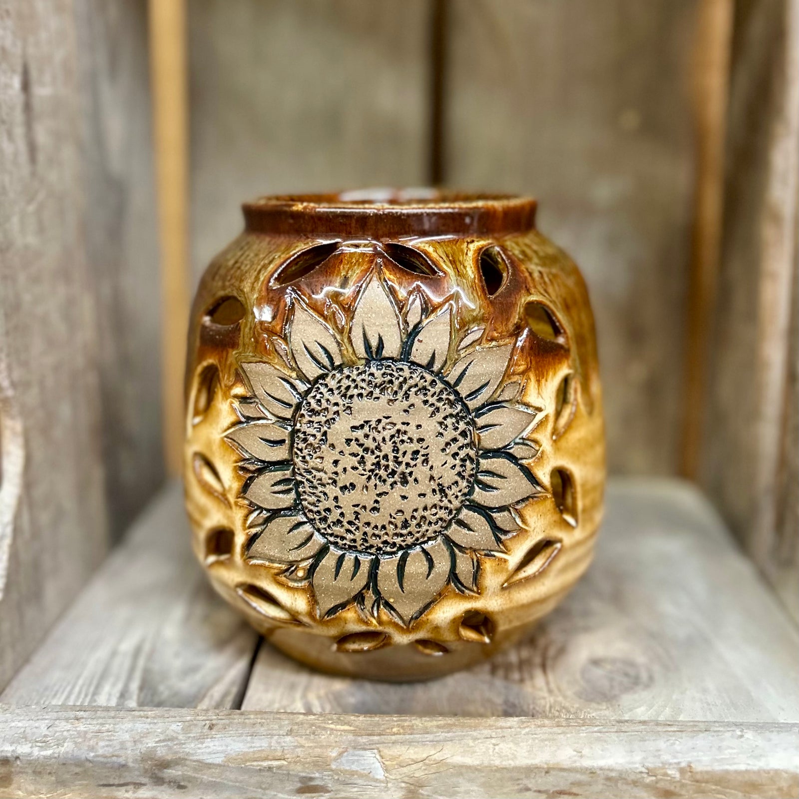 Sunflower Luminary {That’s My Jam}