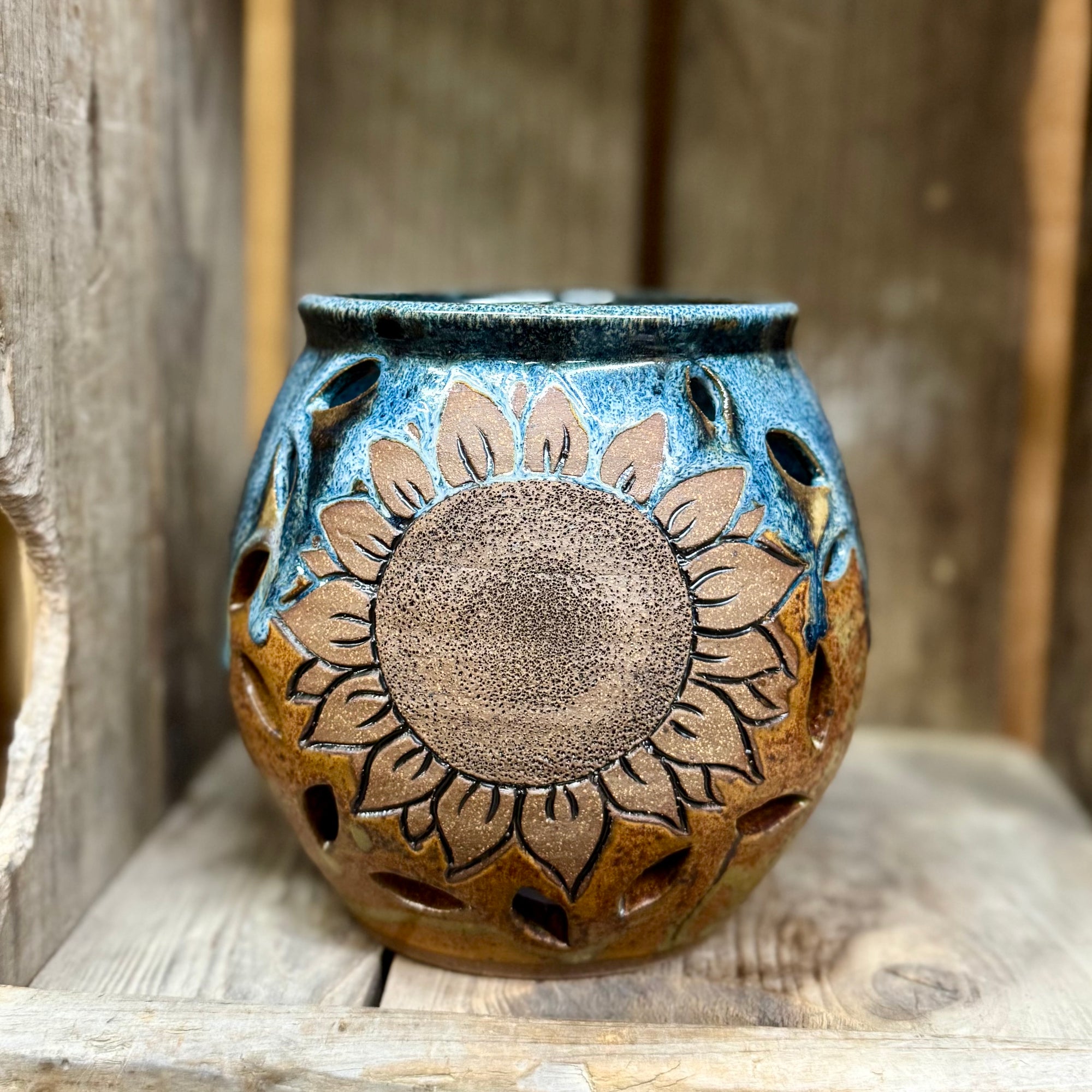 Sunflower Luminary {Electric Storm}