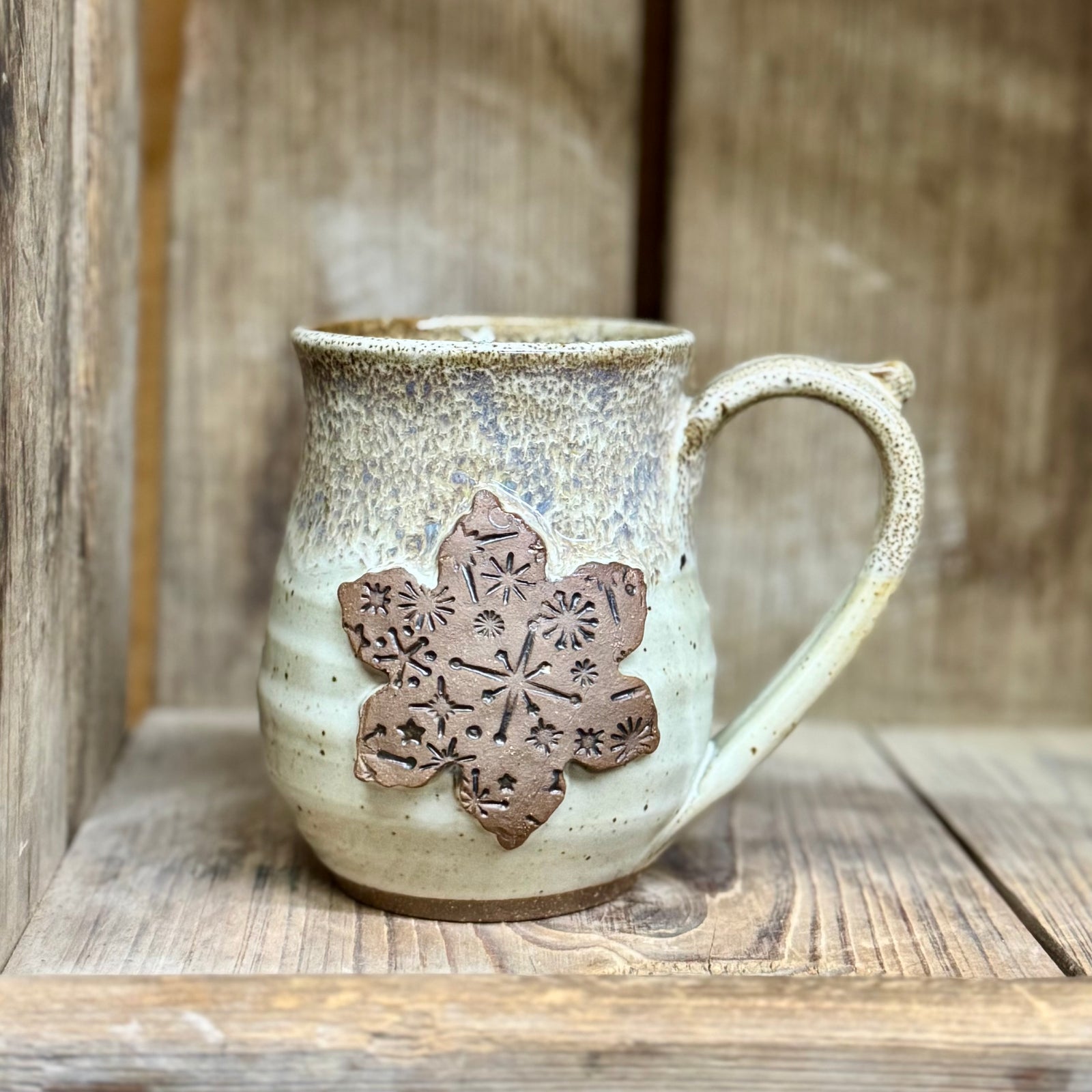 Snowflake Medallion Mug {Vanilla Bean}