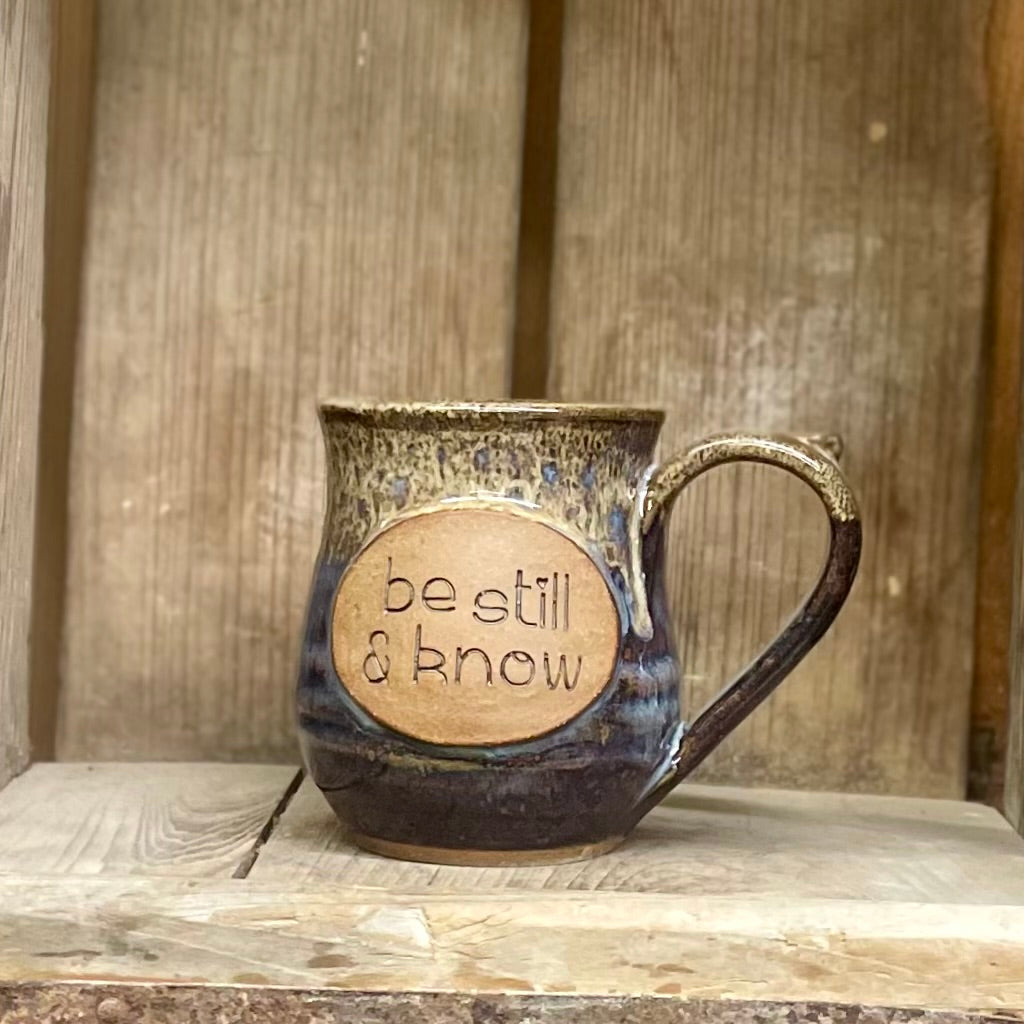 Be Still and Know Mug {Blue Mist}