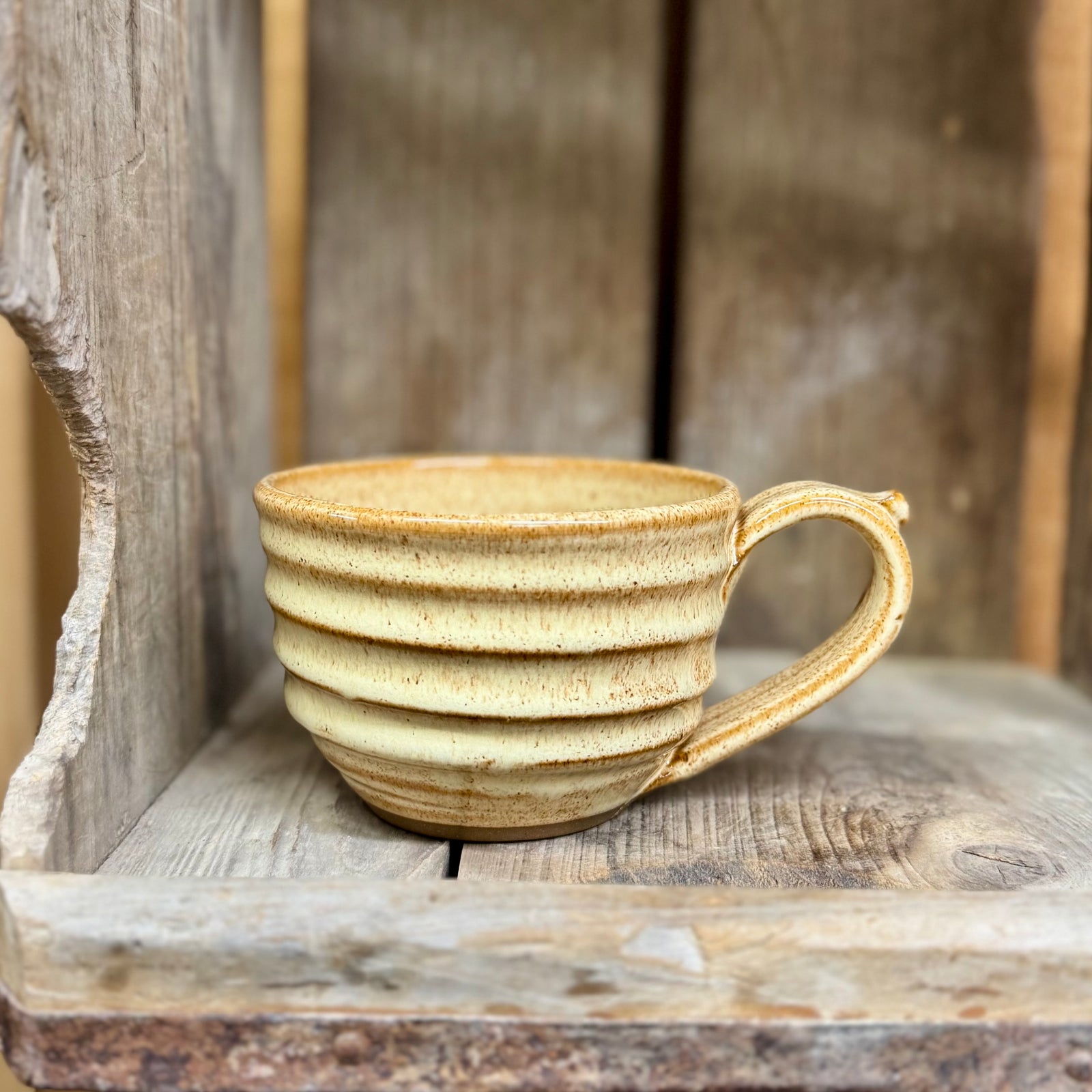 Ridged Soup Cup {Daffodil}