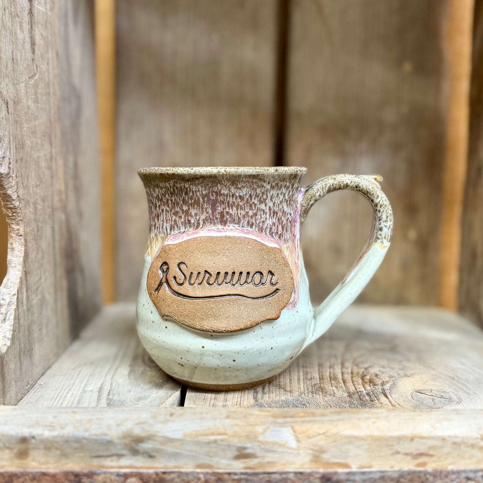 Survivor Mug {White Chocolate Raspberry}