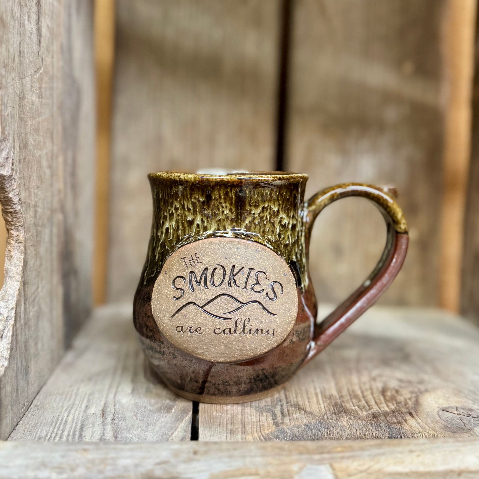 Smokies are Calling Mug {Laurel Falls}