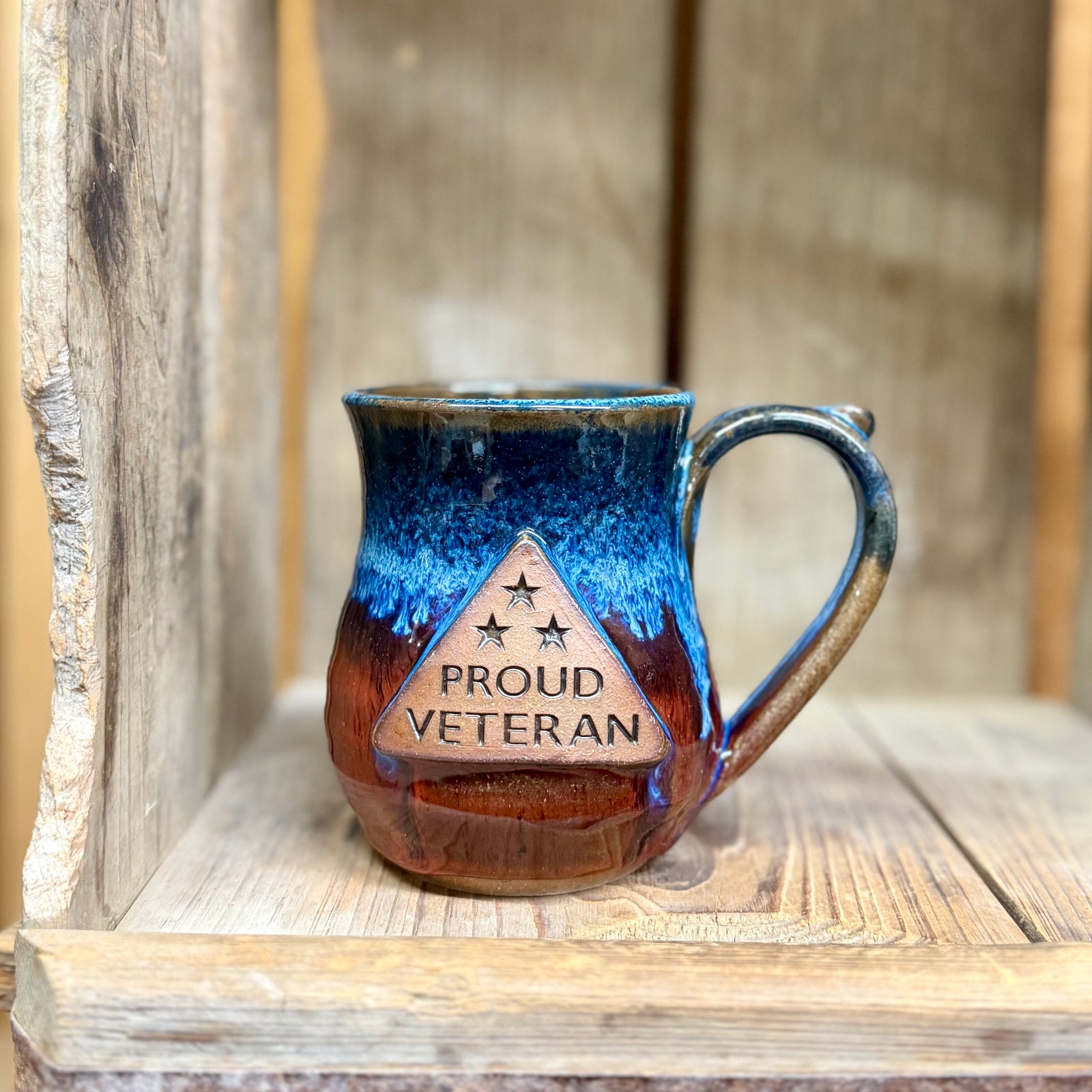 Proud Veteran Mug {Ridiculous Red}