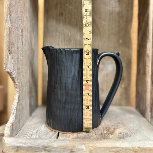 Appalachian Collection Pitcher {Slate Bark} - Alewine Pottery