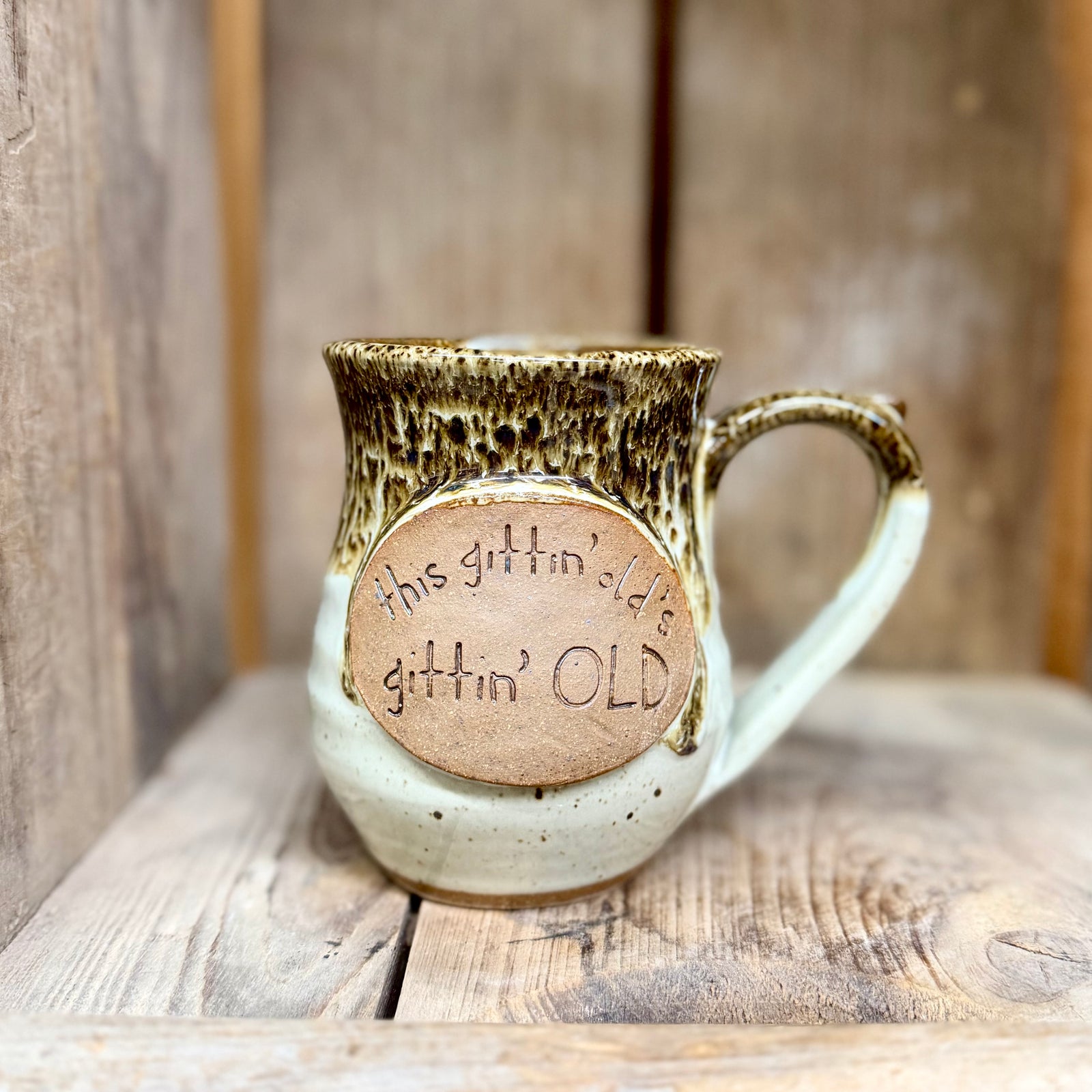 This Gittin’ Old Mug {Toasted Marshmallow}