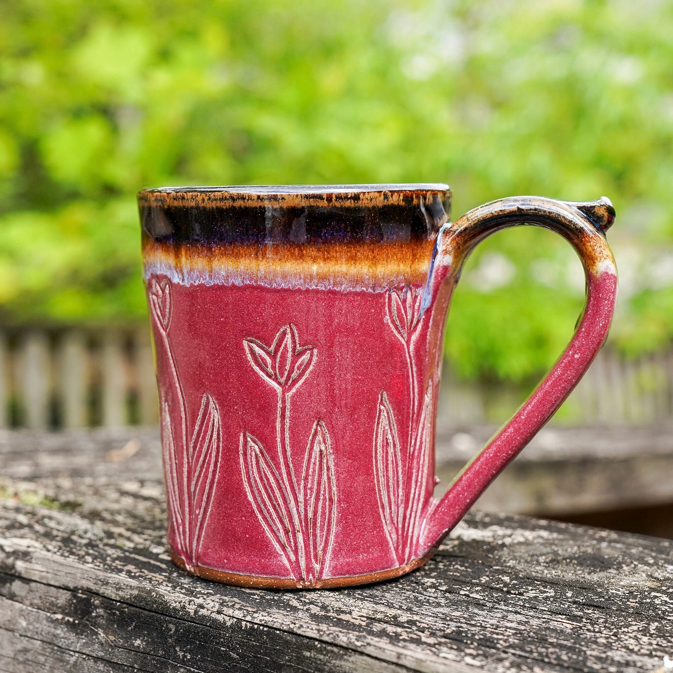 Tulip Mug {Sunset}
