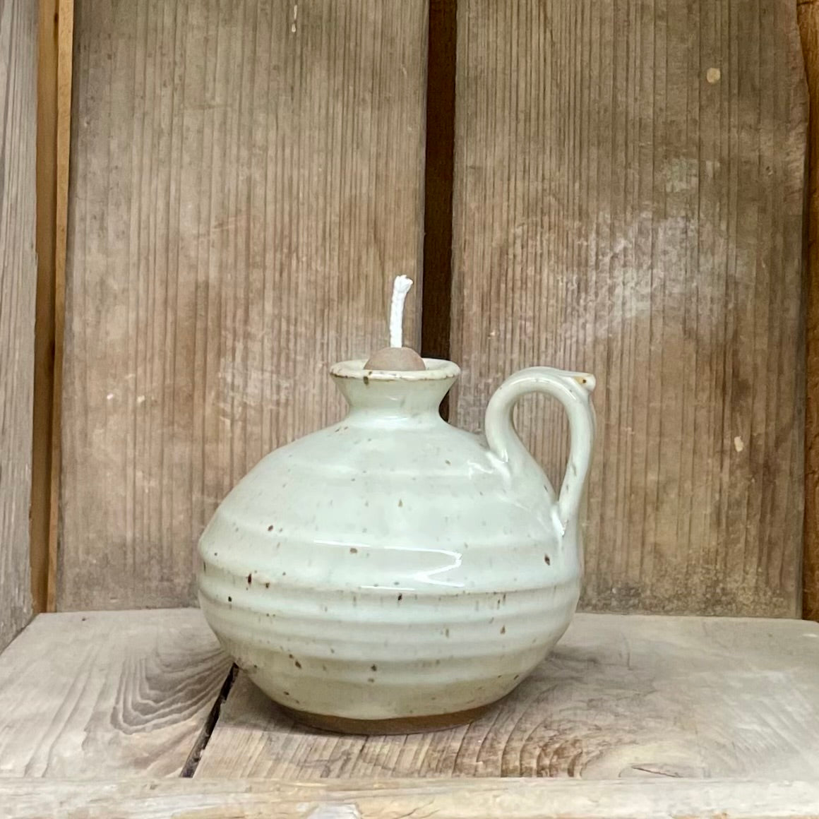 Oil Lamp {Classic White}