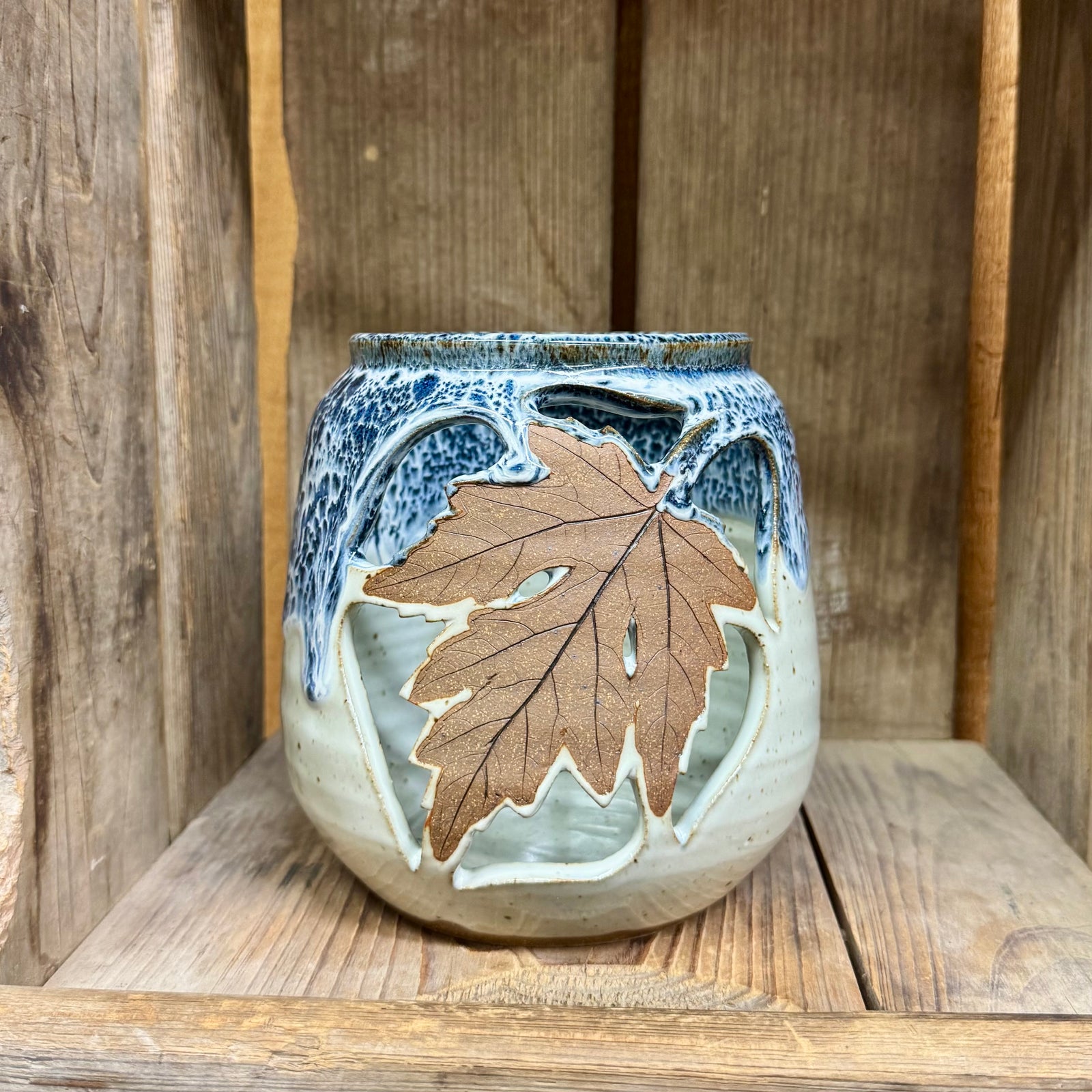 Leaf Luminary {Blueberry}