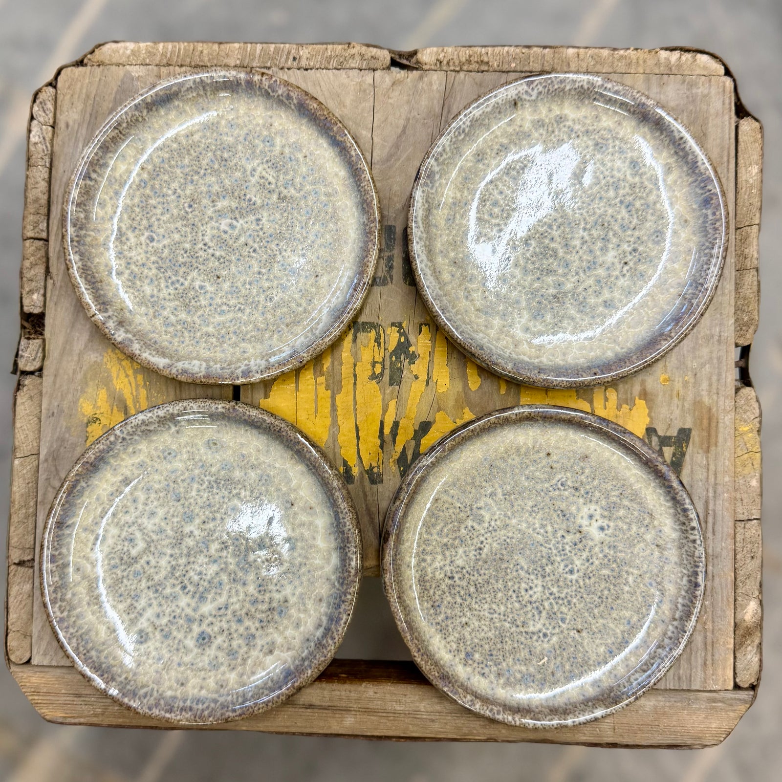 Coasters Set {Blue Mist}