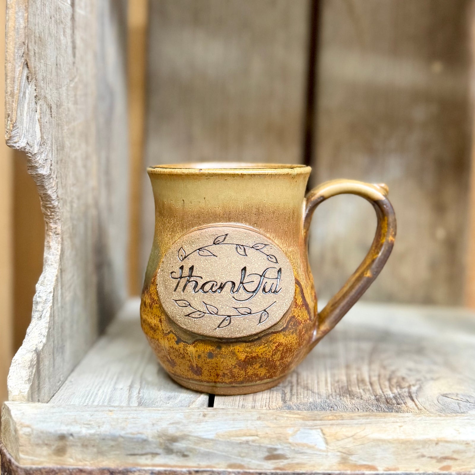 Thankful Mug {Pumpkin}