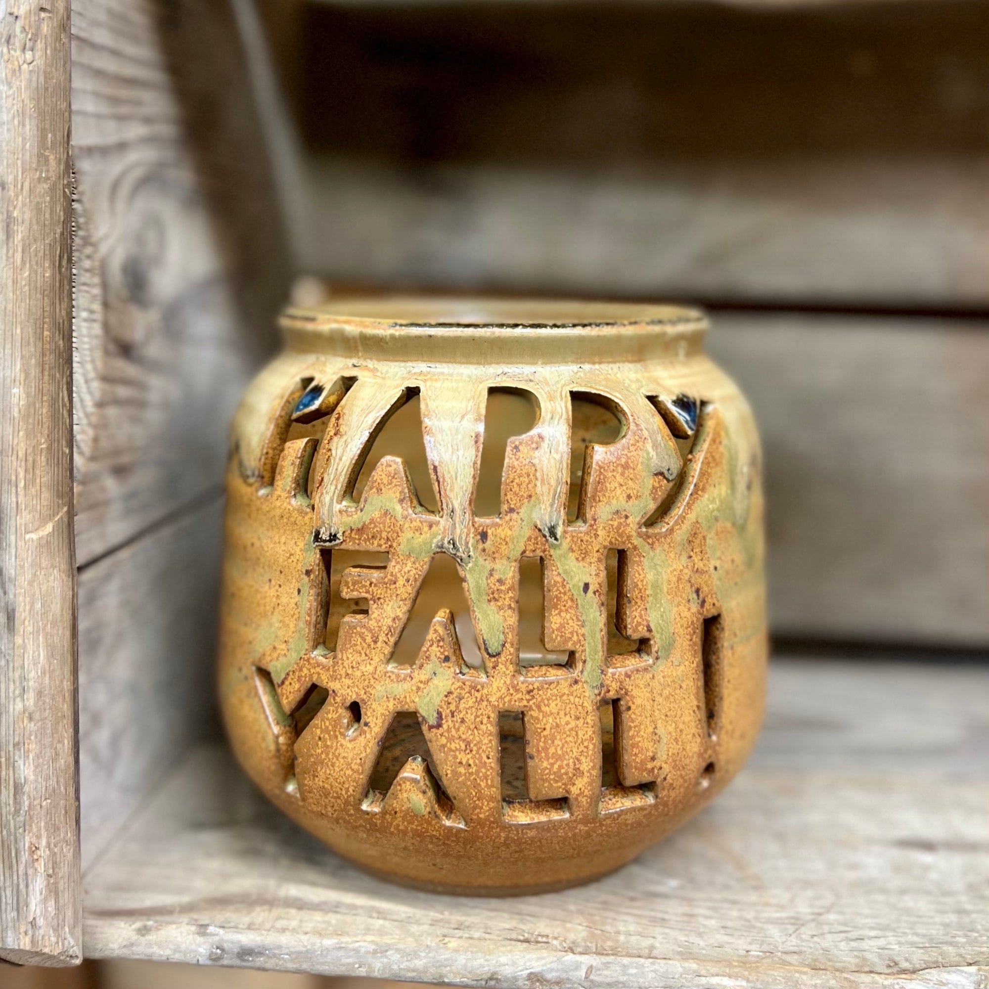 Happy Fall Y’all Luminary {Pumpkin}