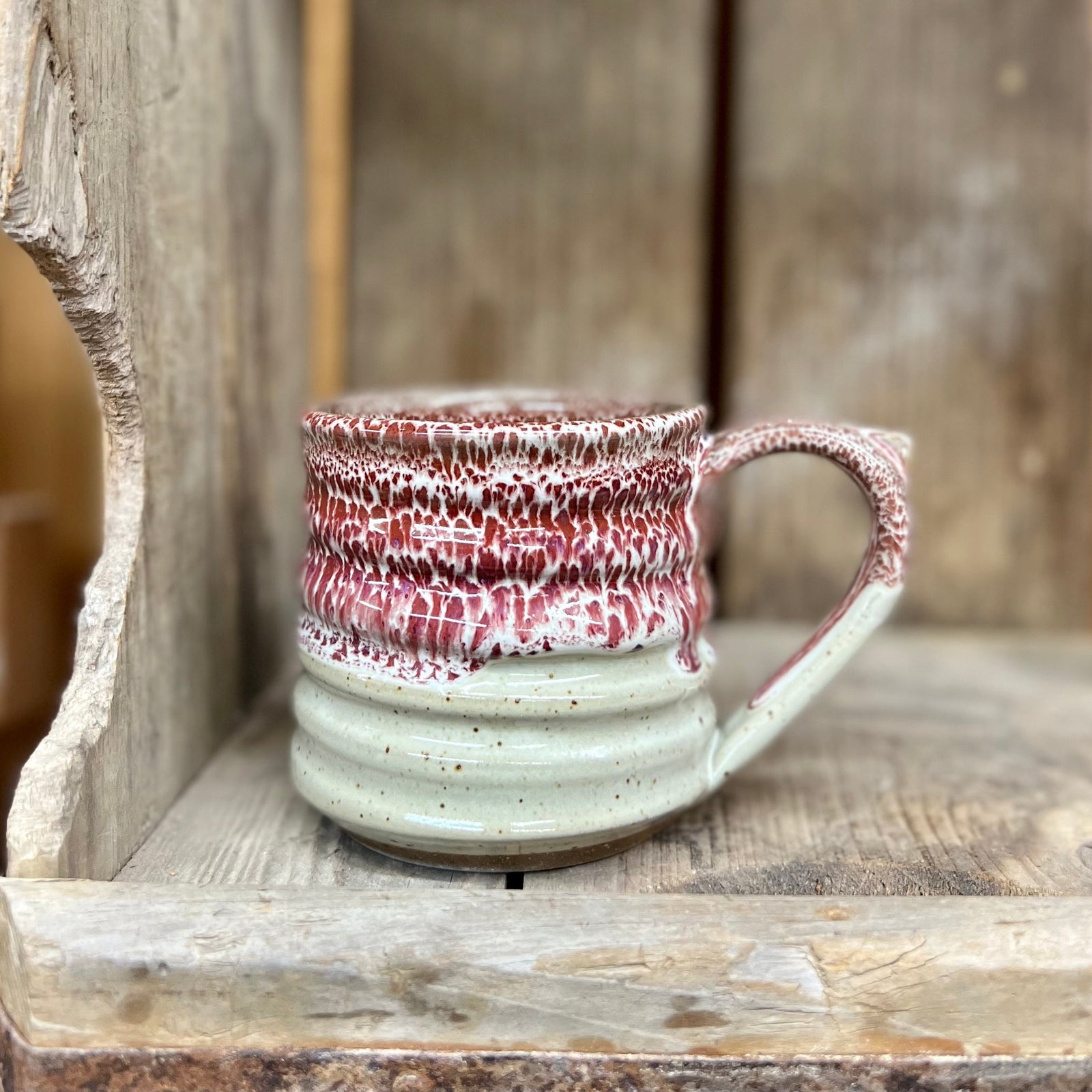 Elizabeth Mug {White Chocolate Raspberry}