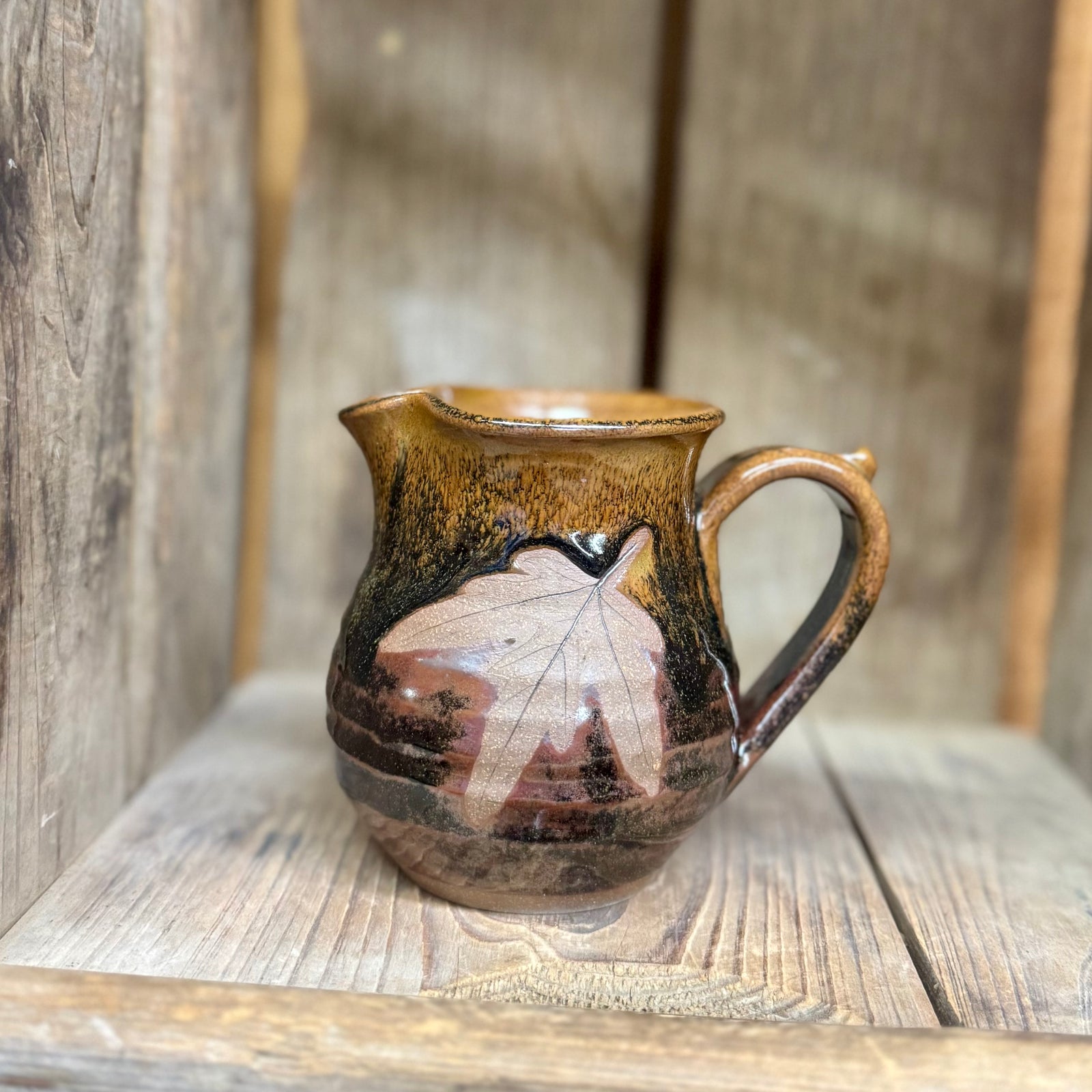 Small Pitcher {Walnut}