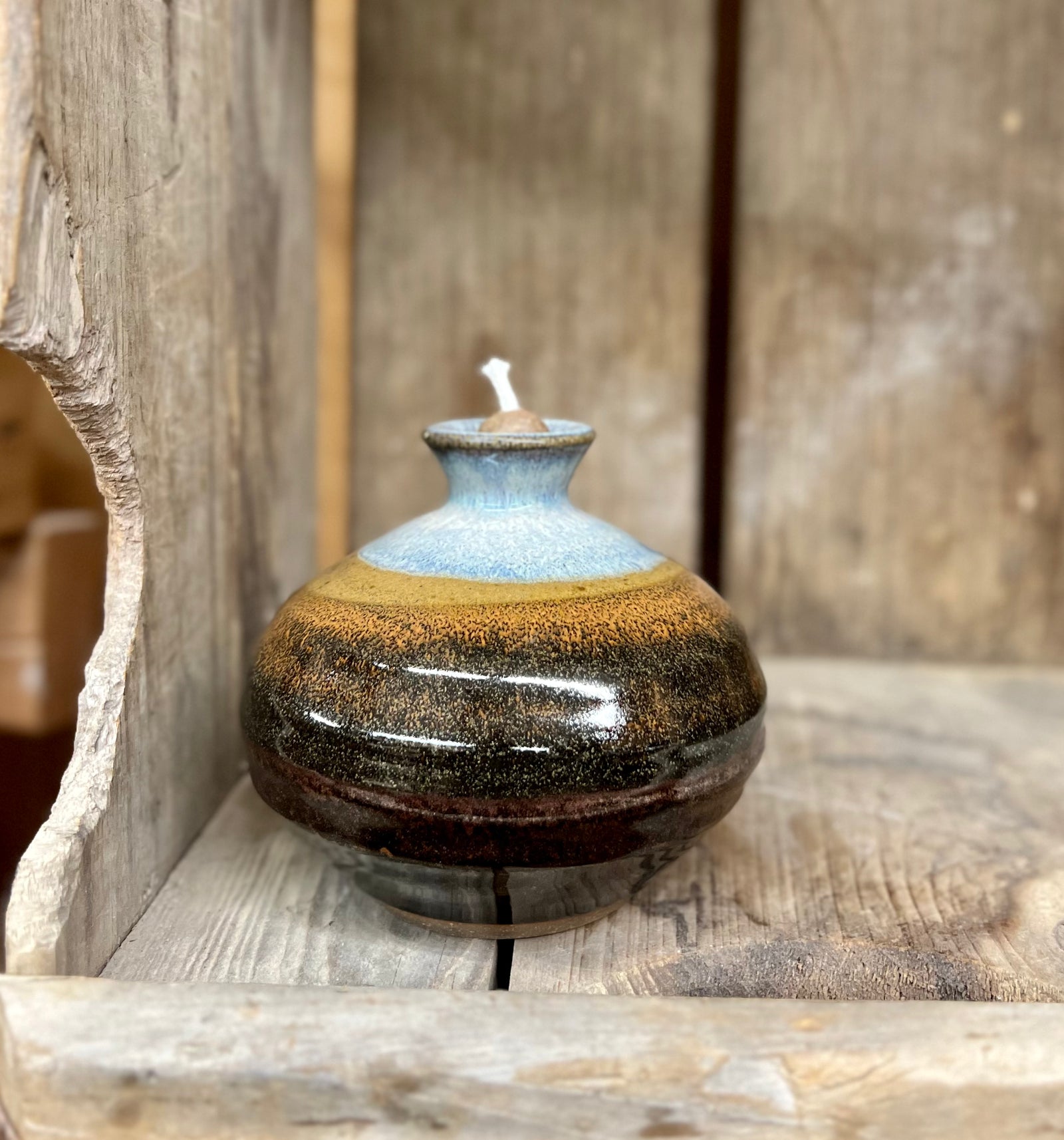 Oil Lamp {Earth and Sky}