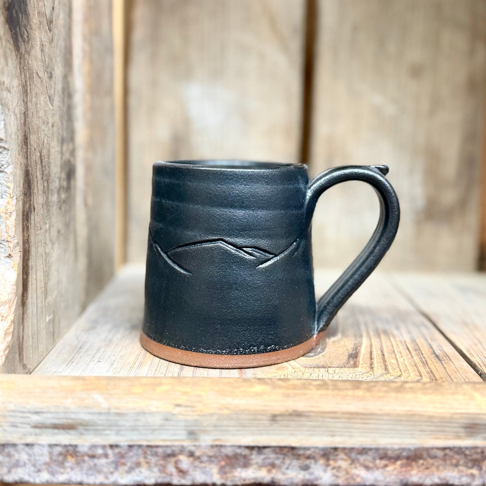 Appalachian Collection Mountain Range Mug {Slate}