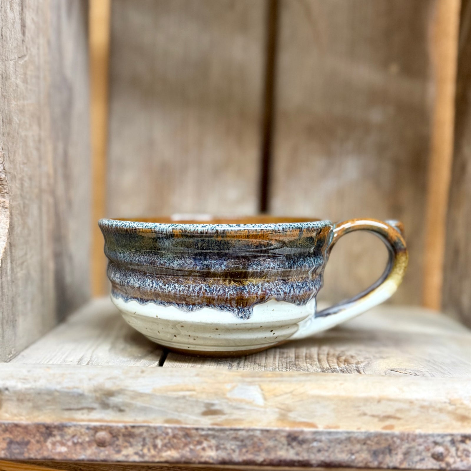 Ridged Soup Cup {Stormy}