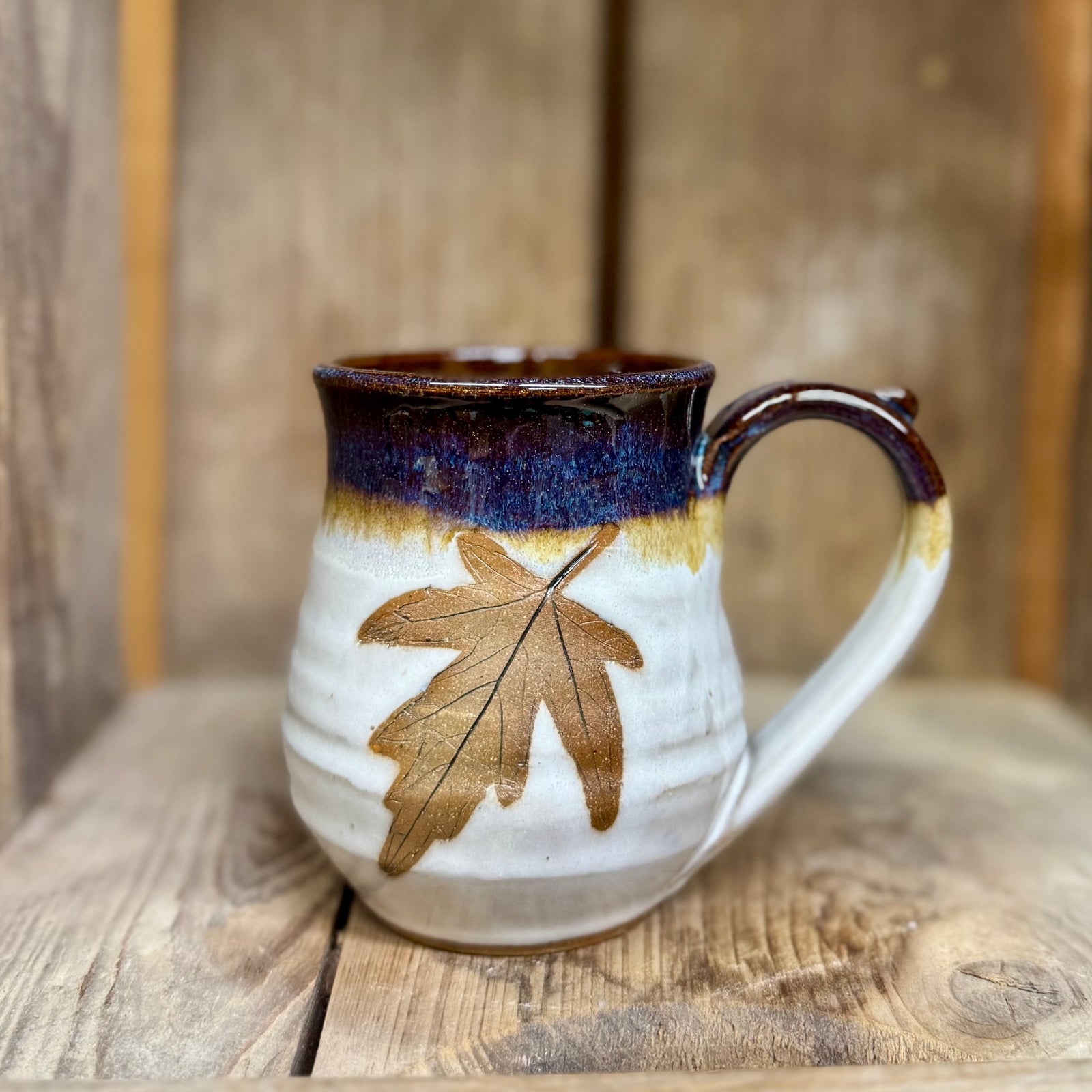 Leaf Mug {Sugar and Spice}