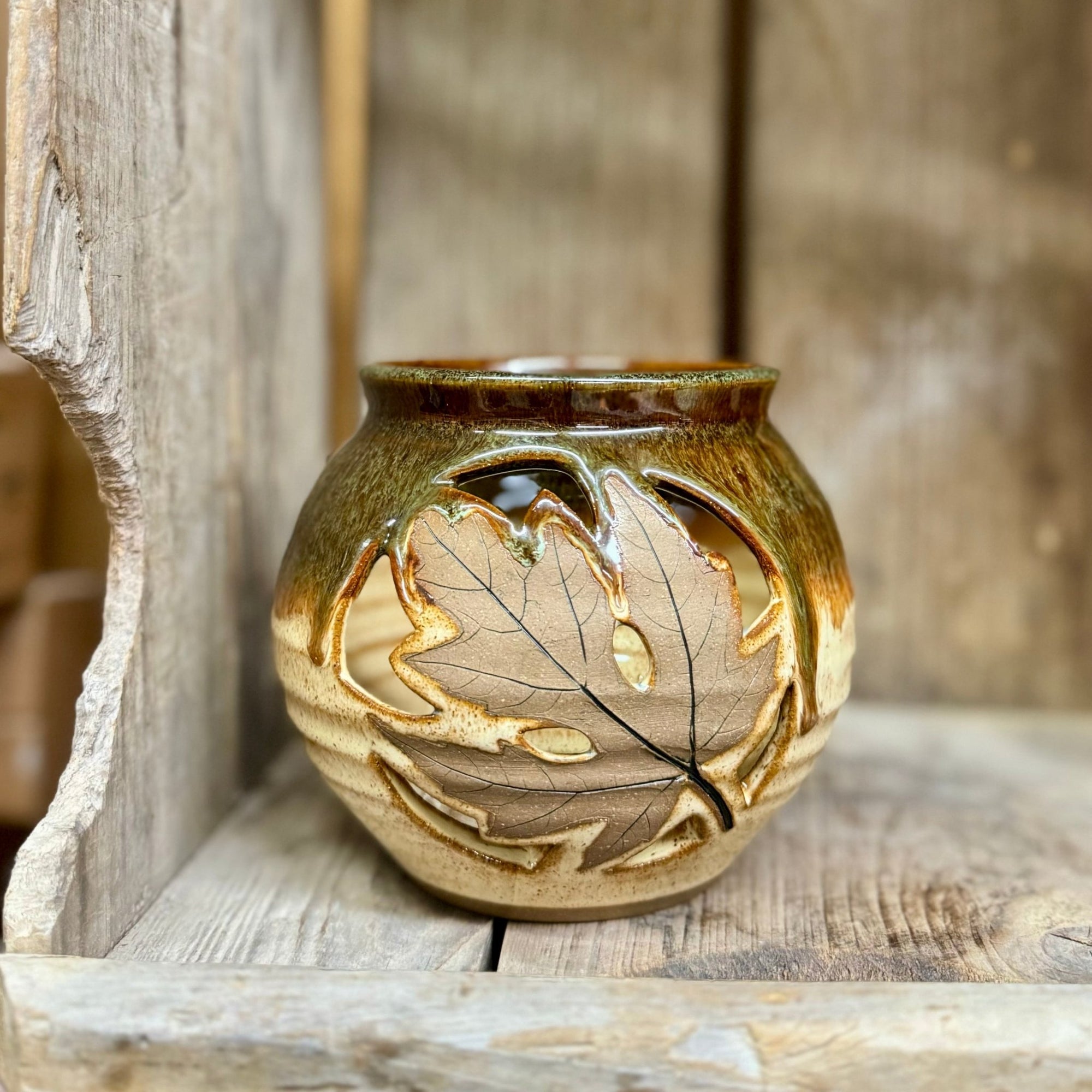 Small Leaf Luminary {That’s My Jam}