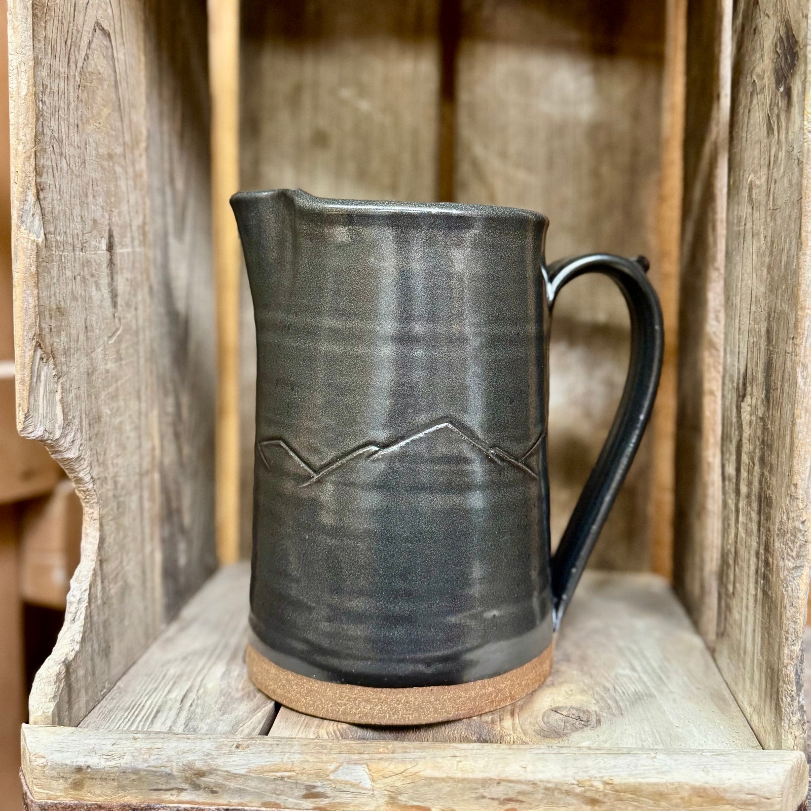 Appalachian Collection Large Pitcher {Black Mountain Range}