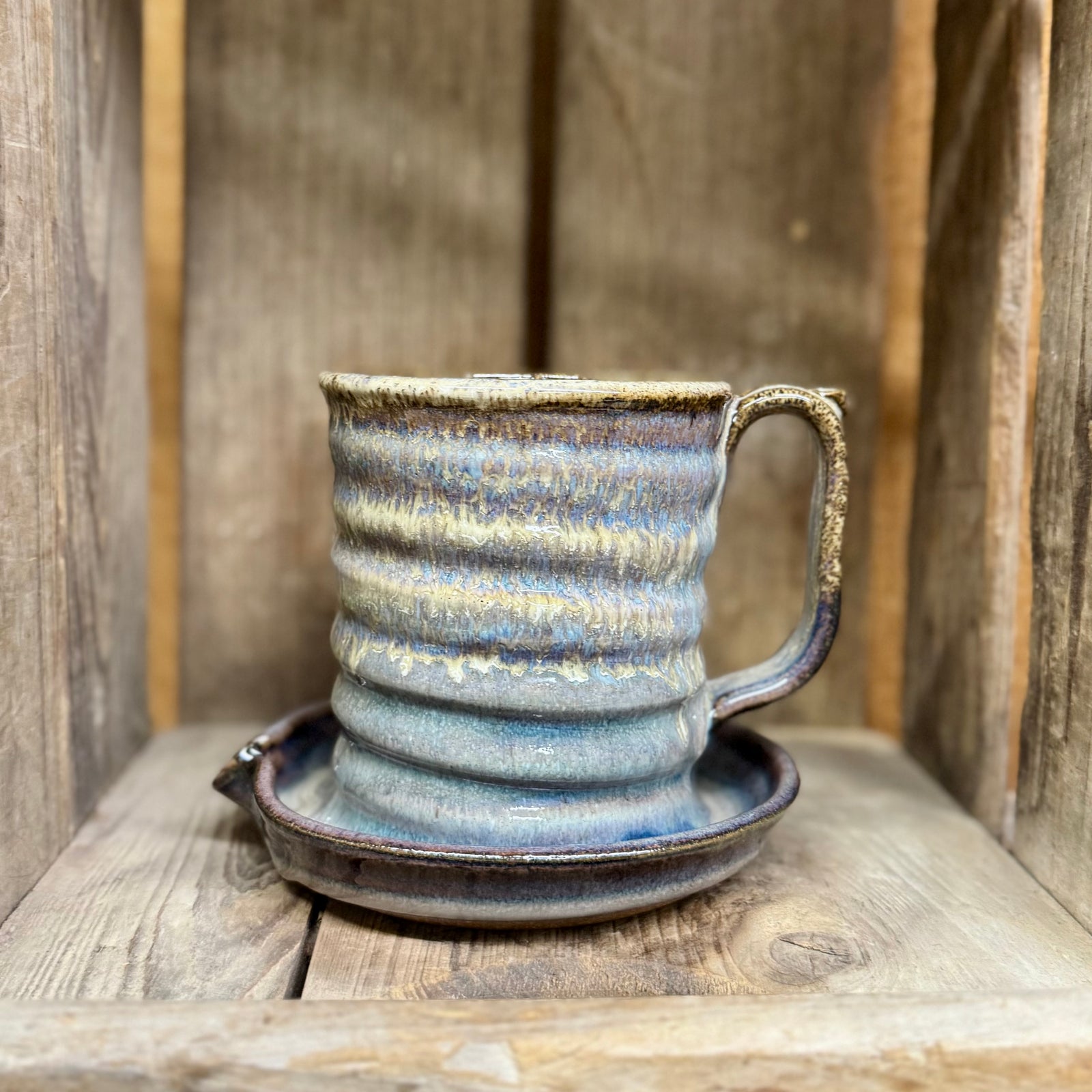 Bacon Cooker {Blue Mist}