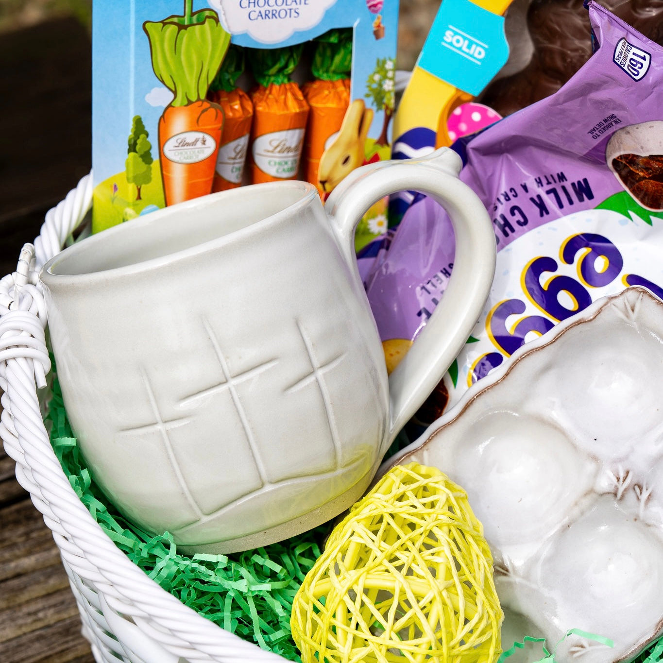 Cross Mug {White Stoneware}