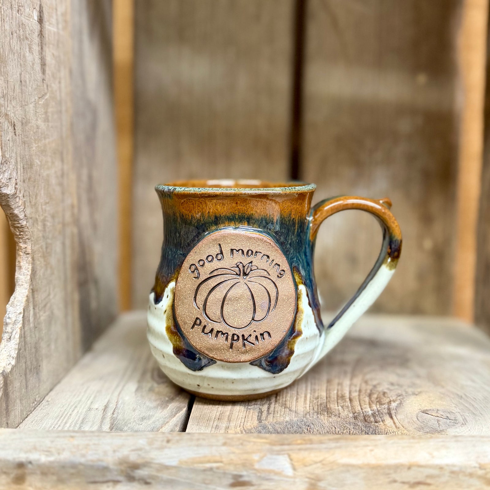 Good Morning Pumpkin Mug {Stormy}
