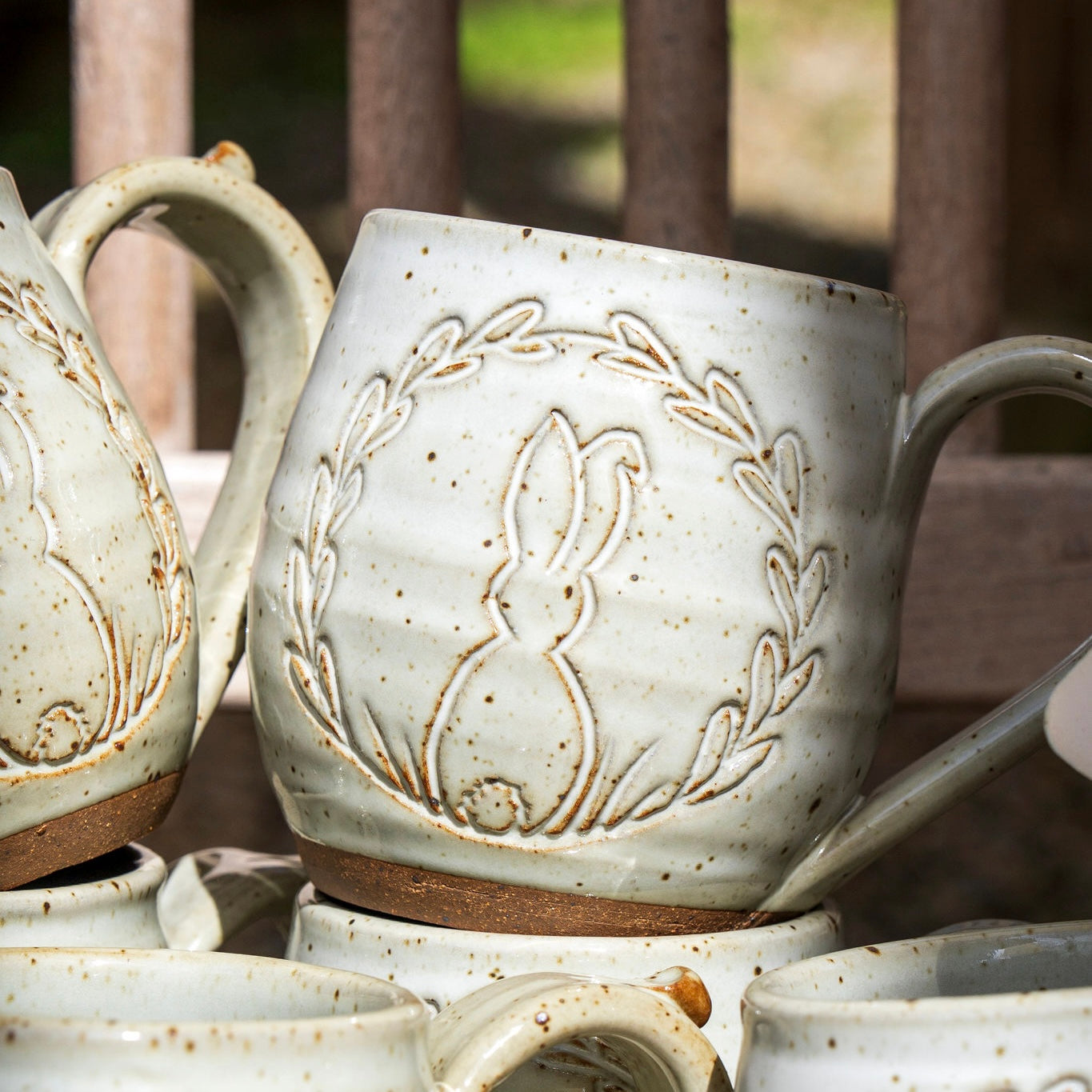 Bunny Mug {Classic White}