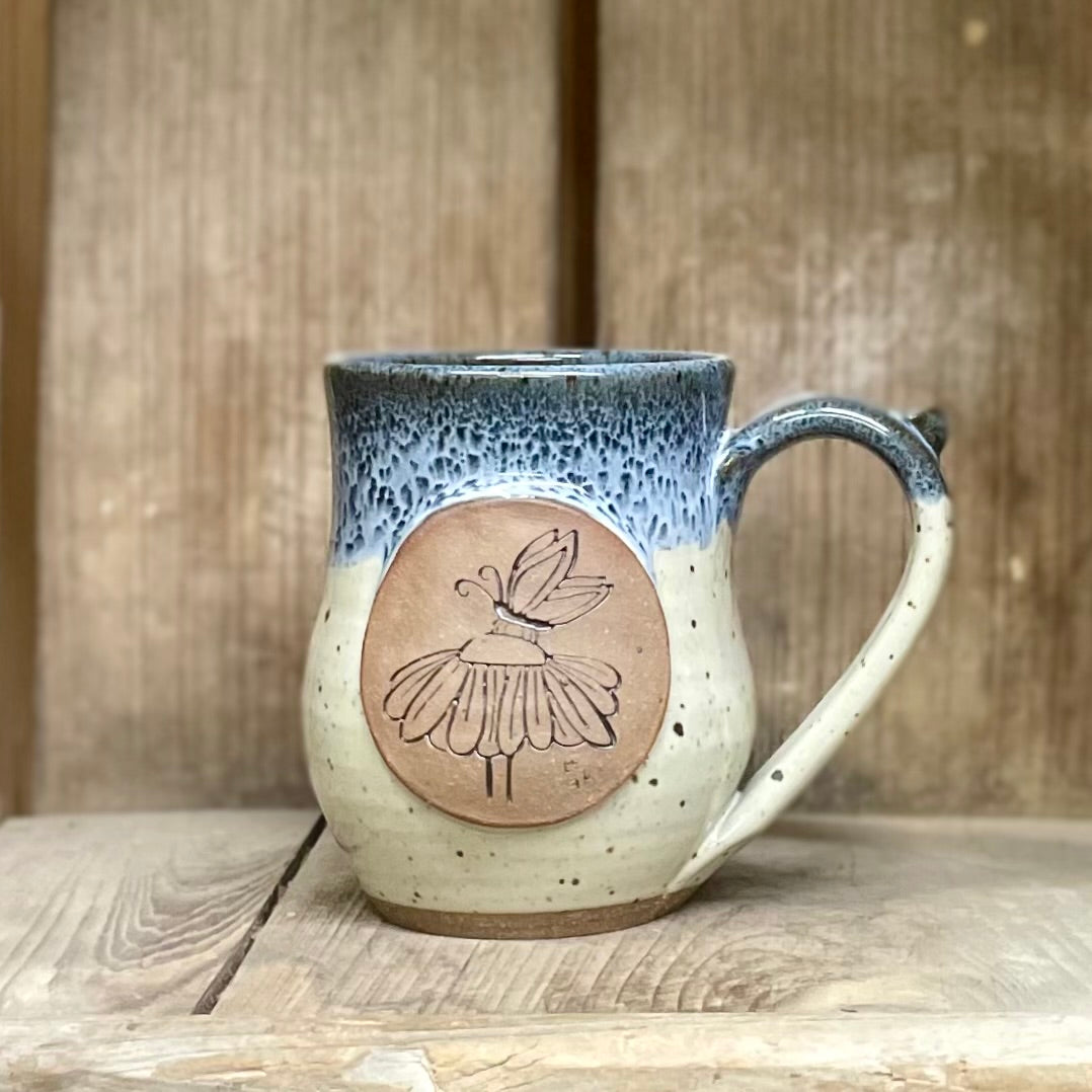 GK Butterfly Mug {Blueberry}