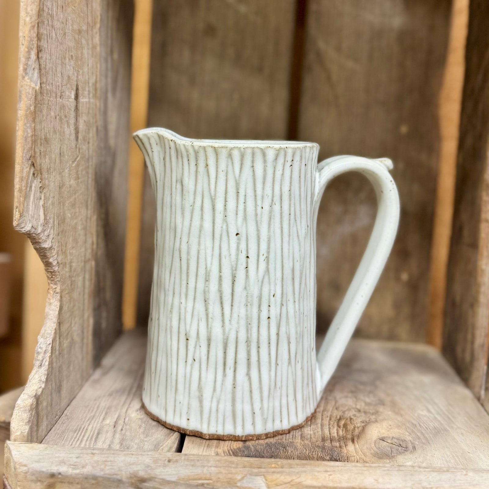 Appalachian Collection Pitcher {White Bark}