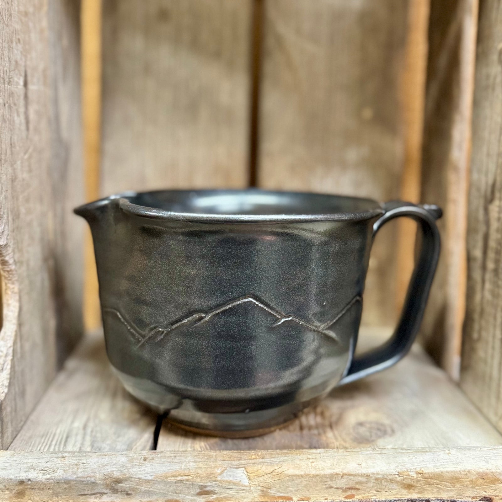 Mixing Bowl Medium {Black Mountain Range}