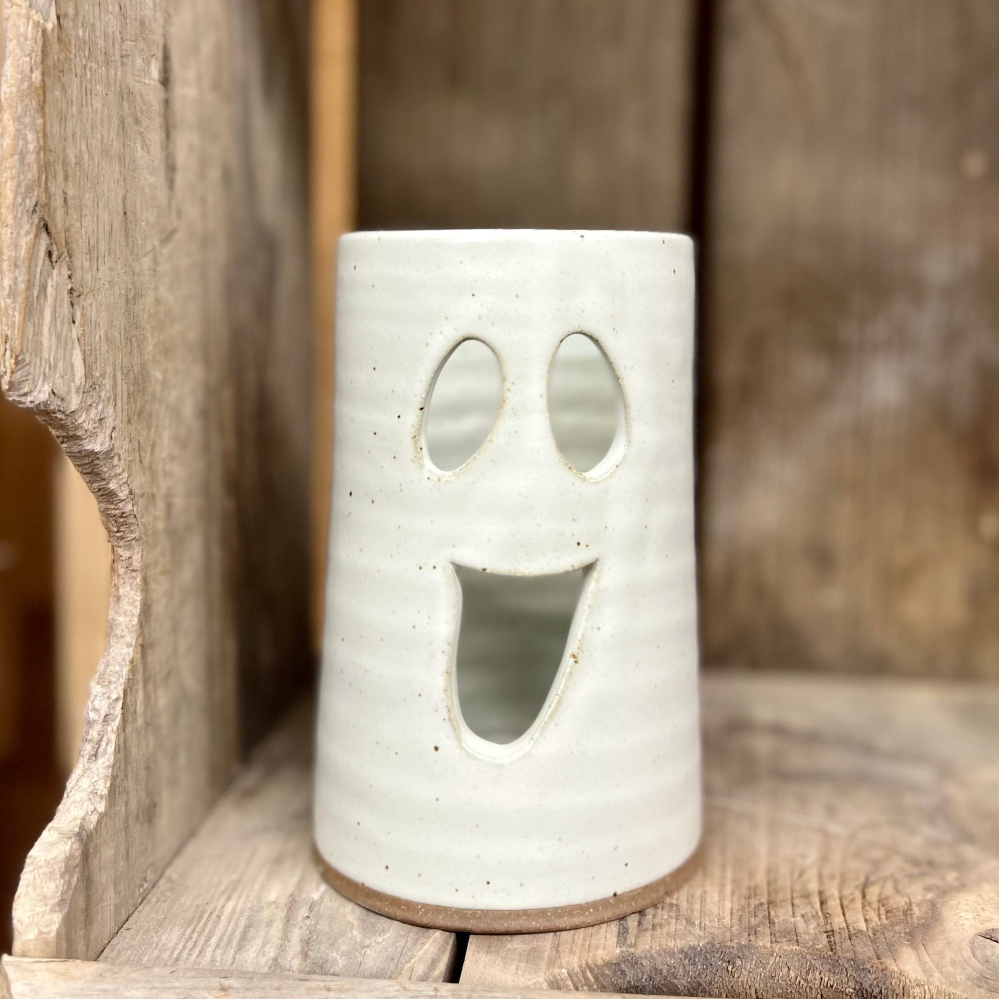Ghost Luminary {Happy Face}