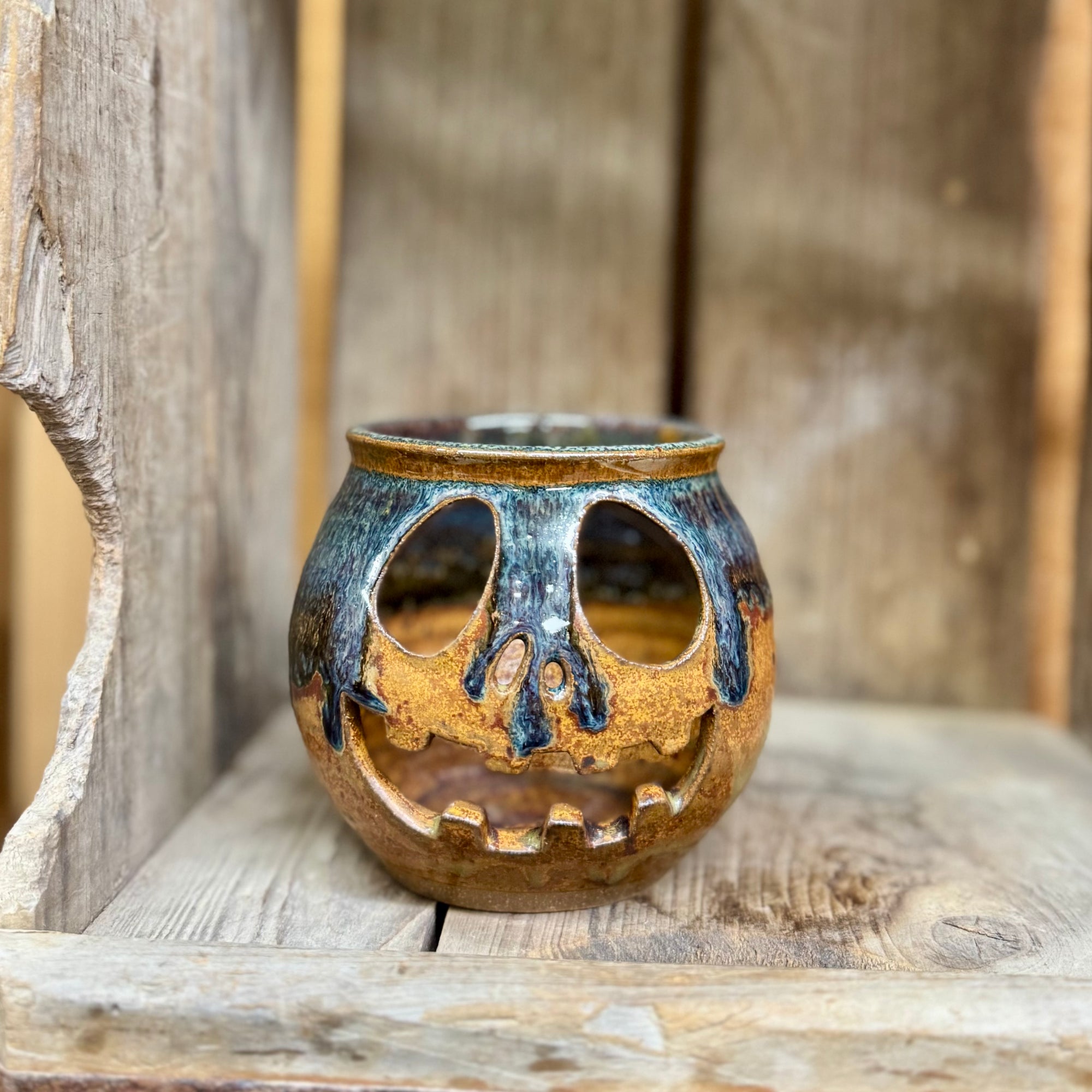 Skeleton Jack O’Lantern {Autumn Storm}