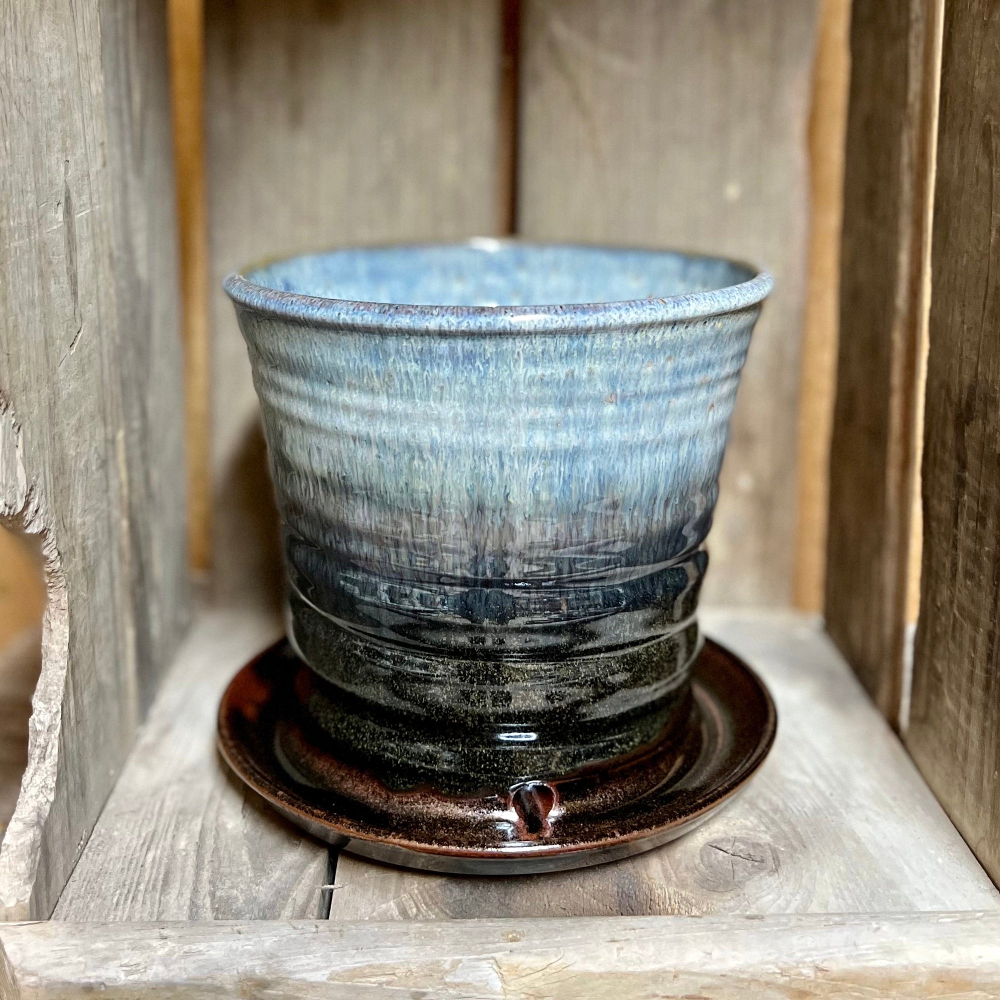 Large Planter {Denim}