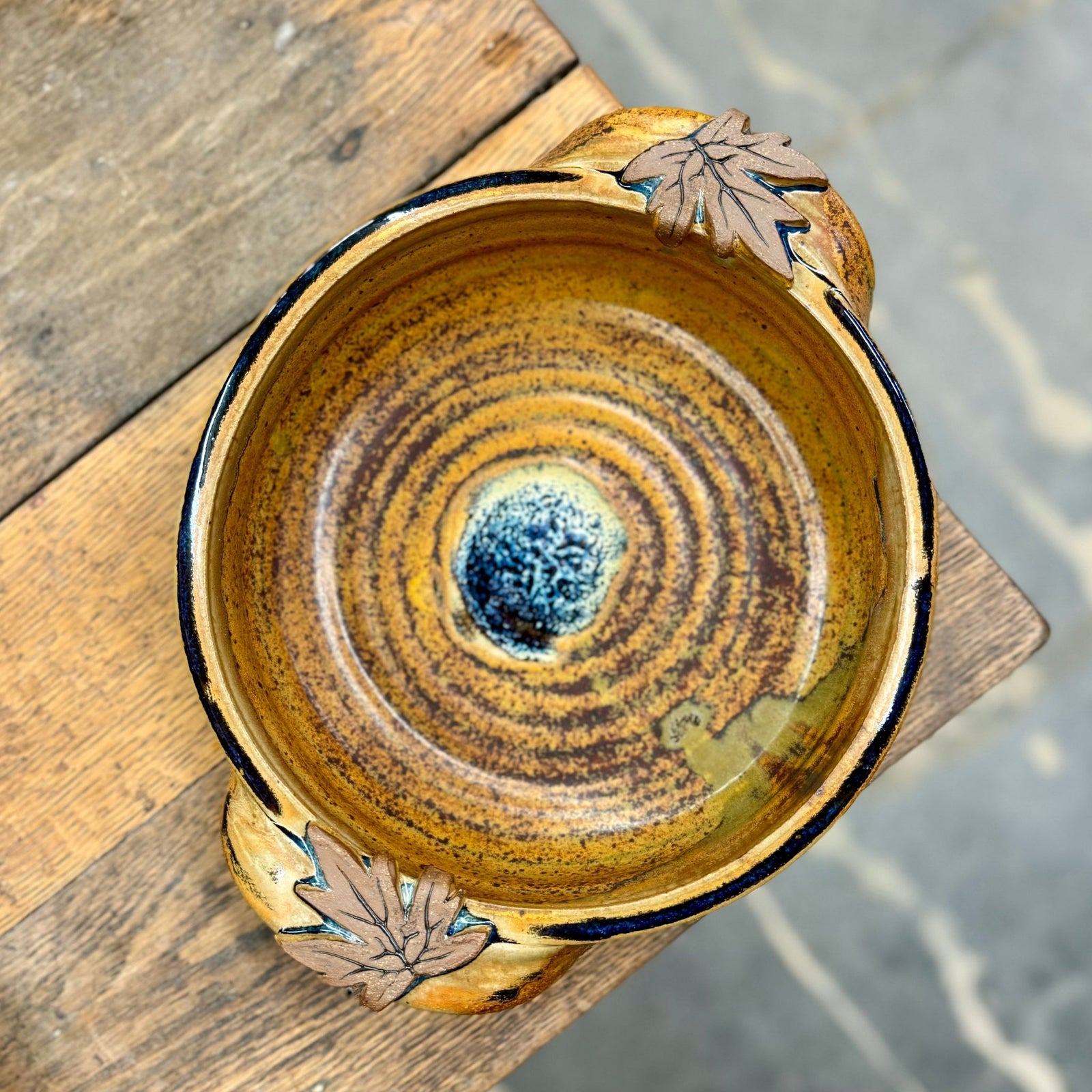 Leaf Casserole Large {Oasis}