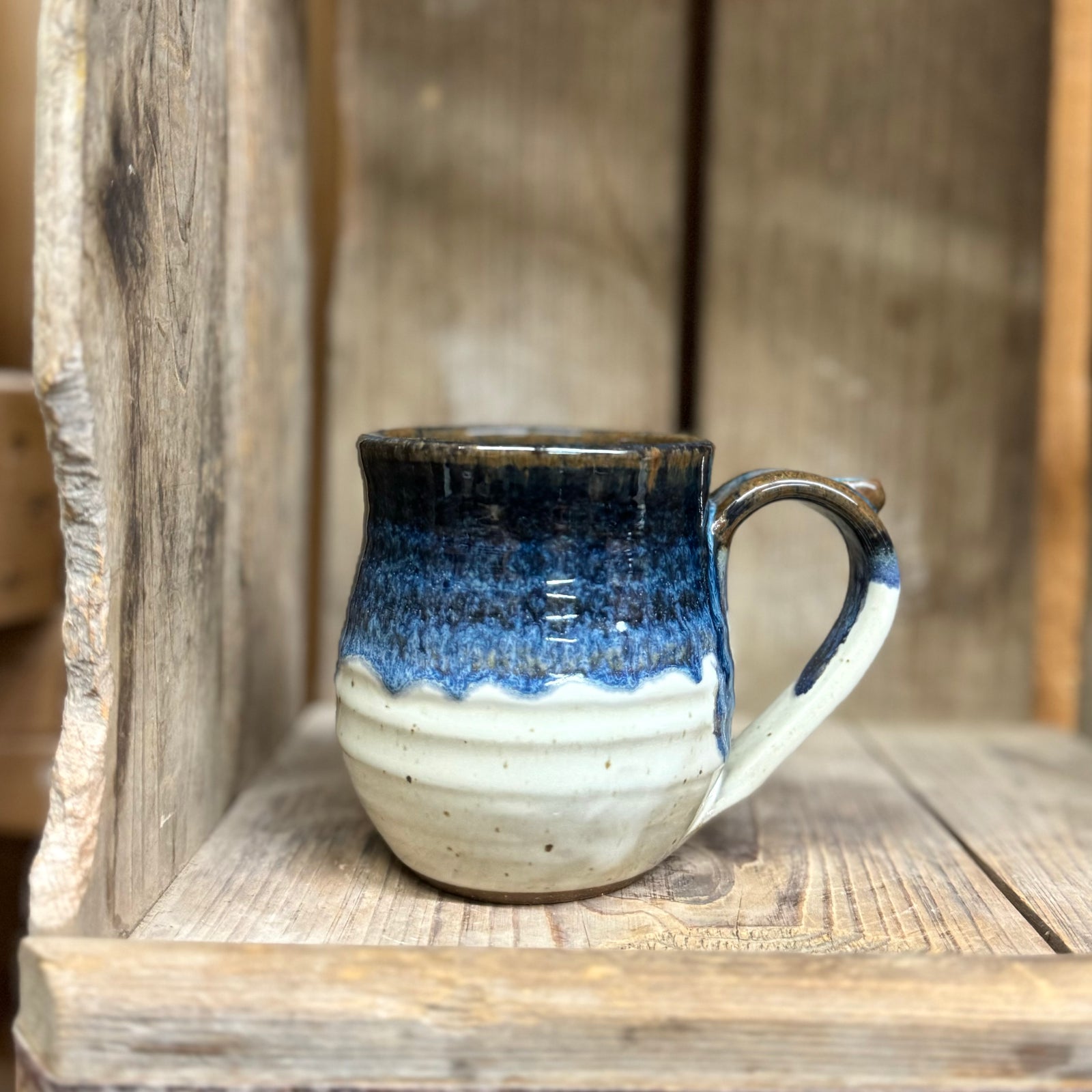 Round Mug {Blue Jay}