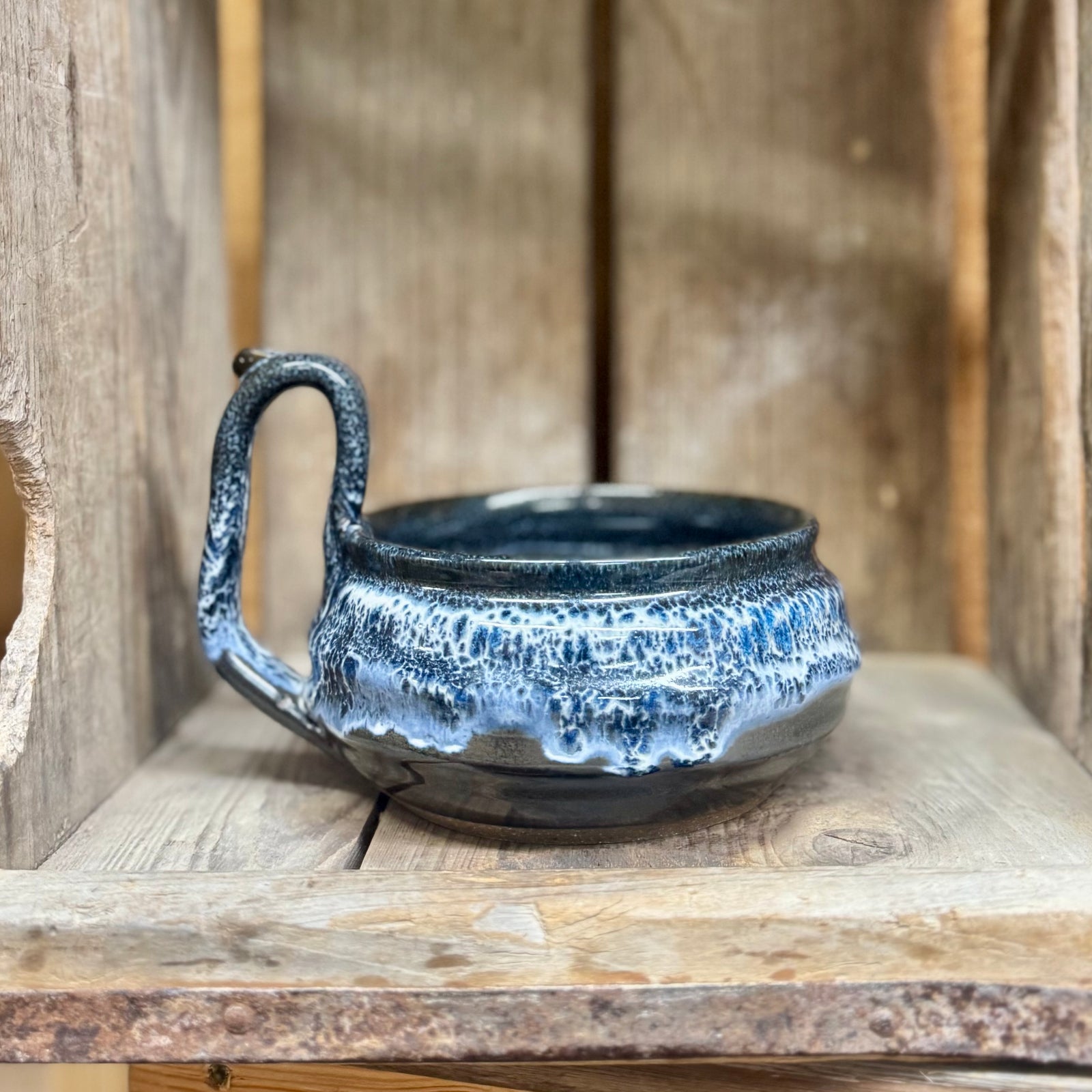 Ridged Soup Mug {Galaxy}