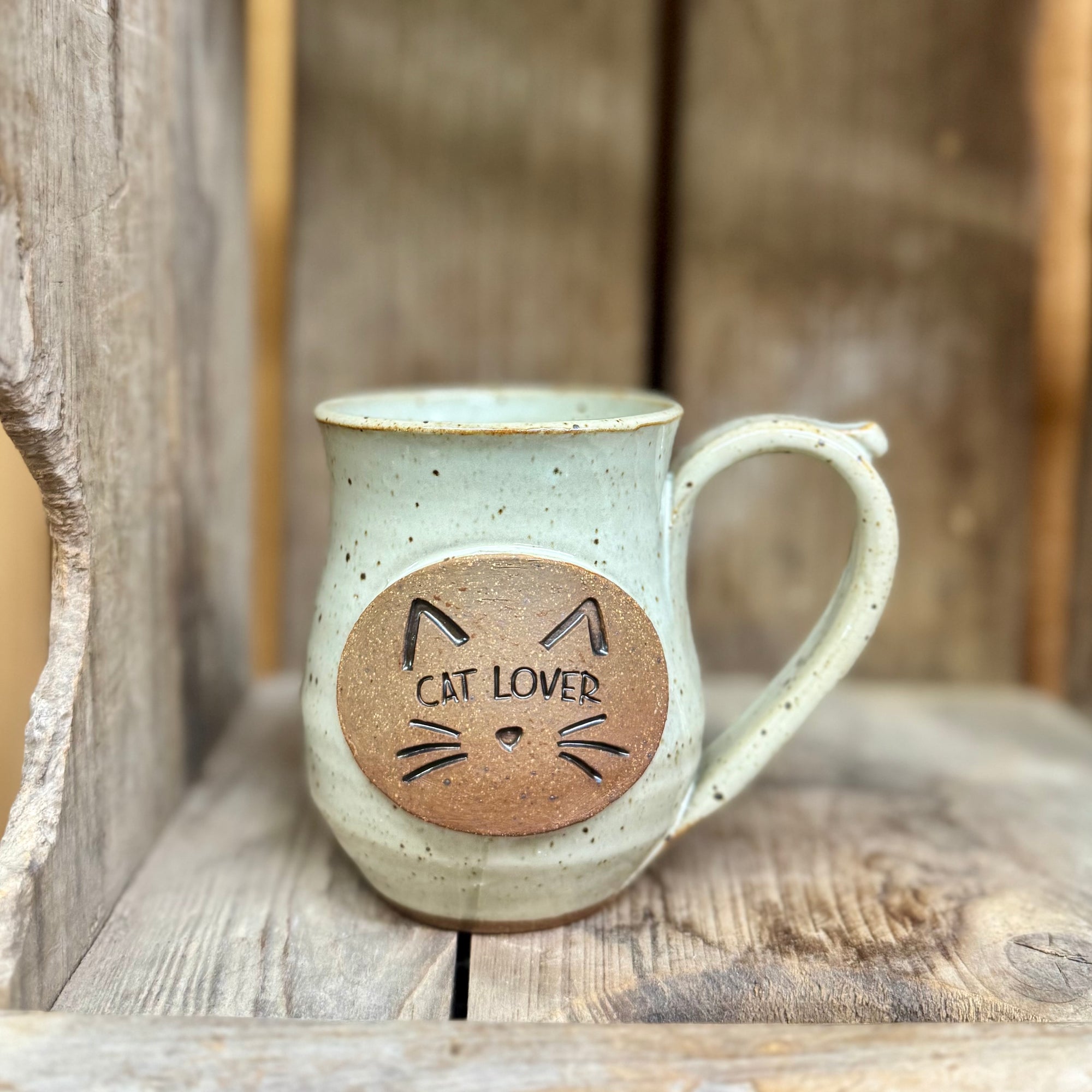 Cat Lover Mug {Classic White}