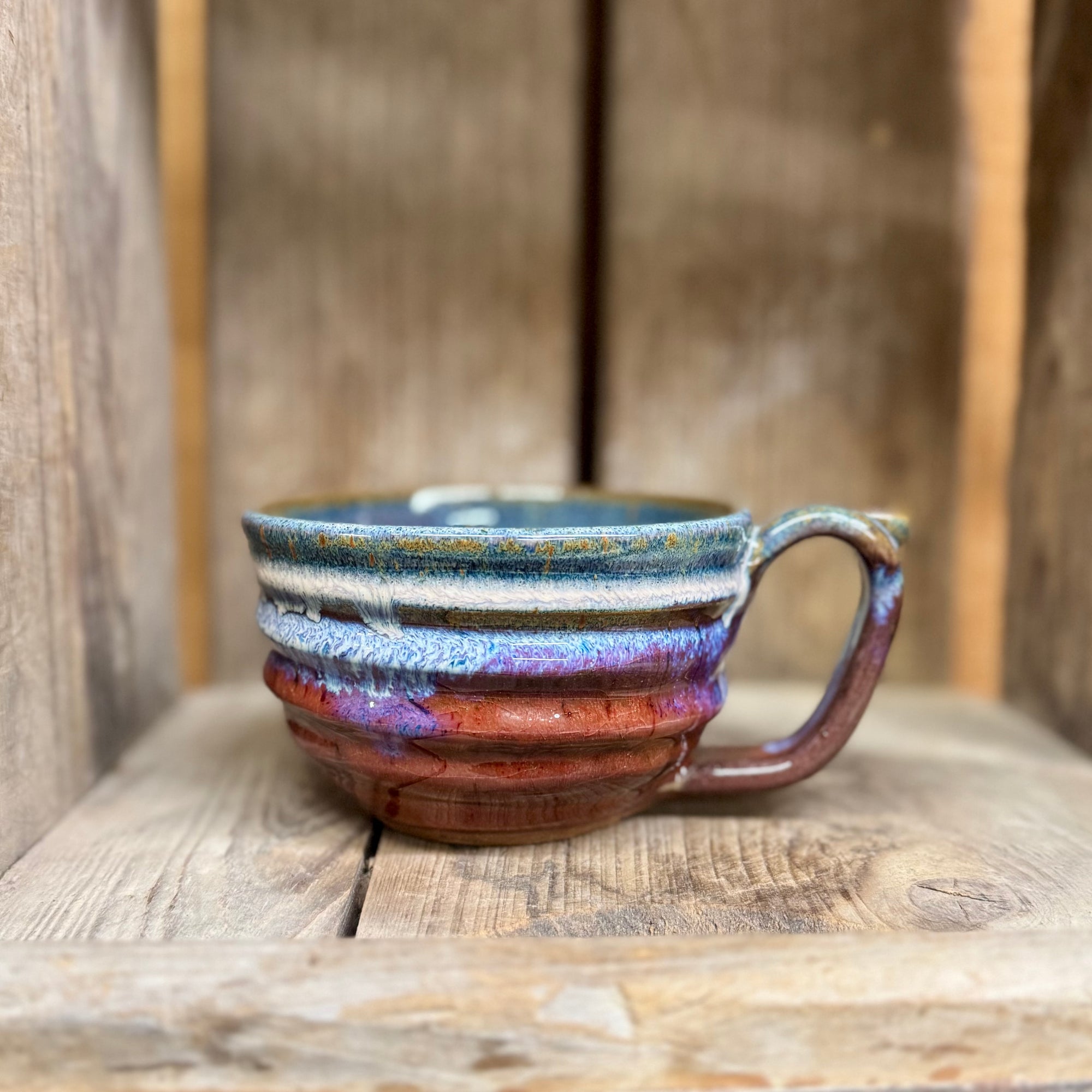 Ridged Soup Cup {Mountain}