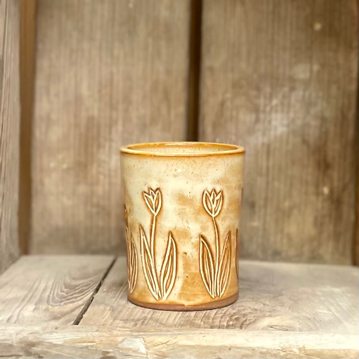 Tulip Tumbler {Dandelion}